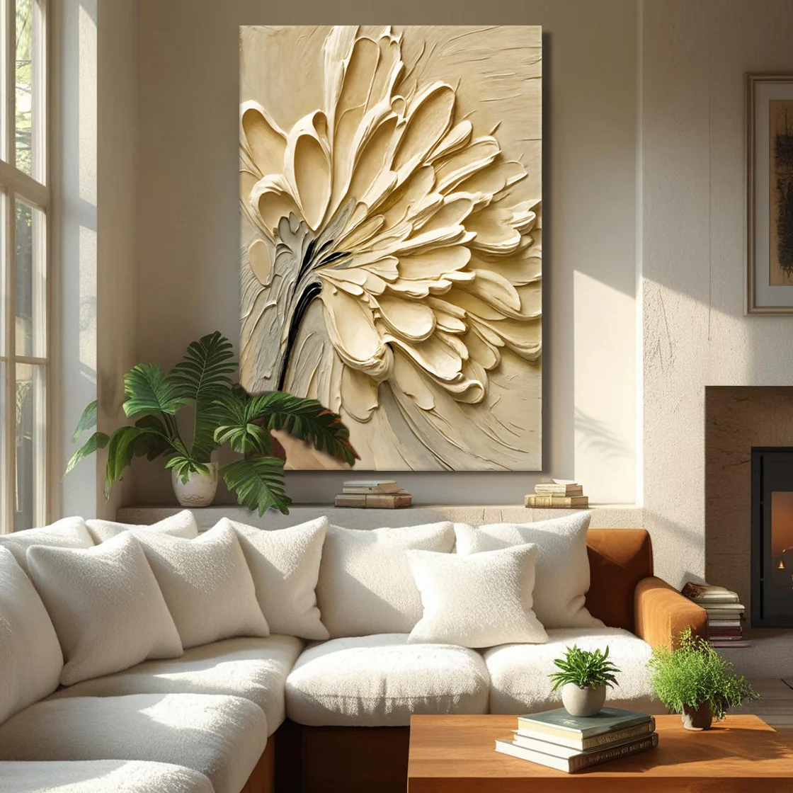 Flower Splatter Wall Art - Image 4