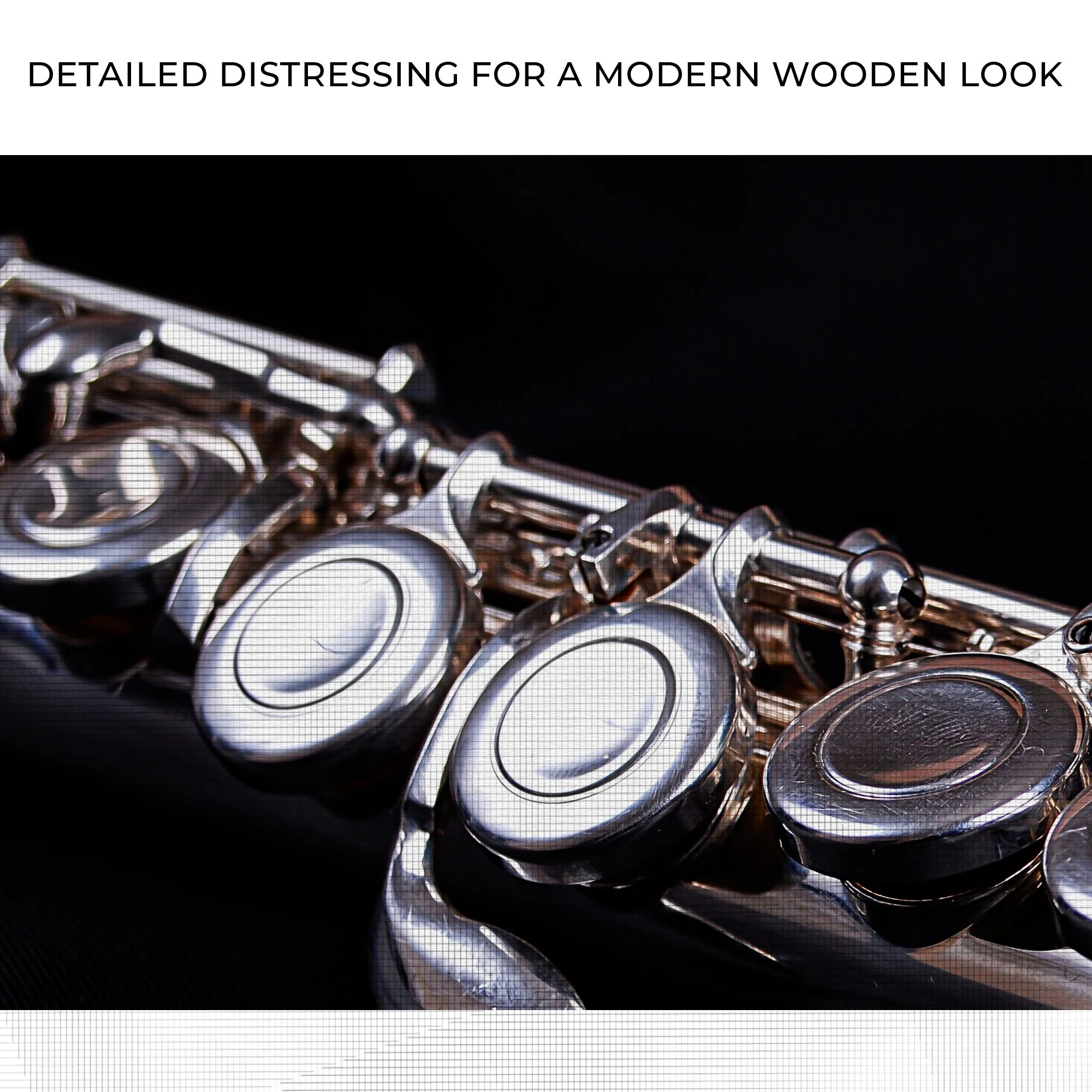 Flute Up Close Canvas Wall Art - Image 4