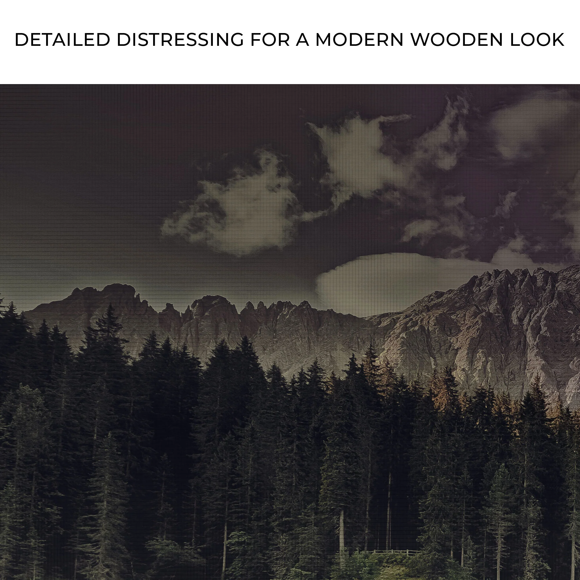 Full Moon Setting Canvas Wall Art - Image 4