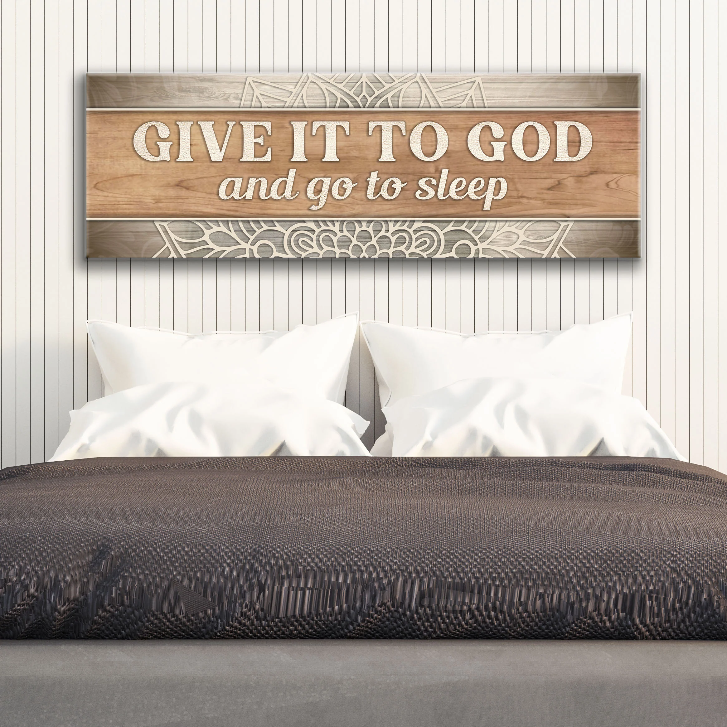 Give It To God And Go To Sleep Faith Sign IV - Image 2