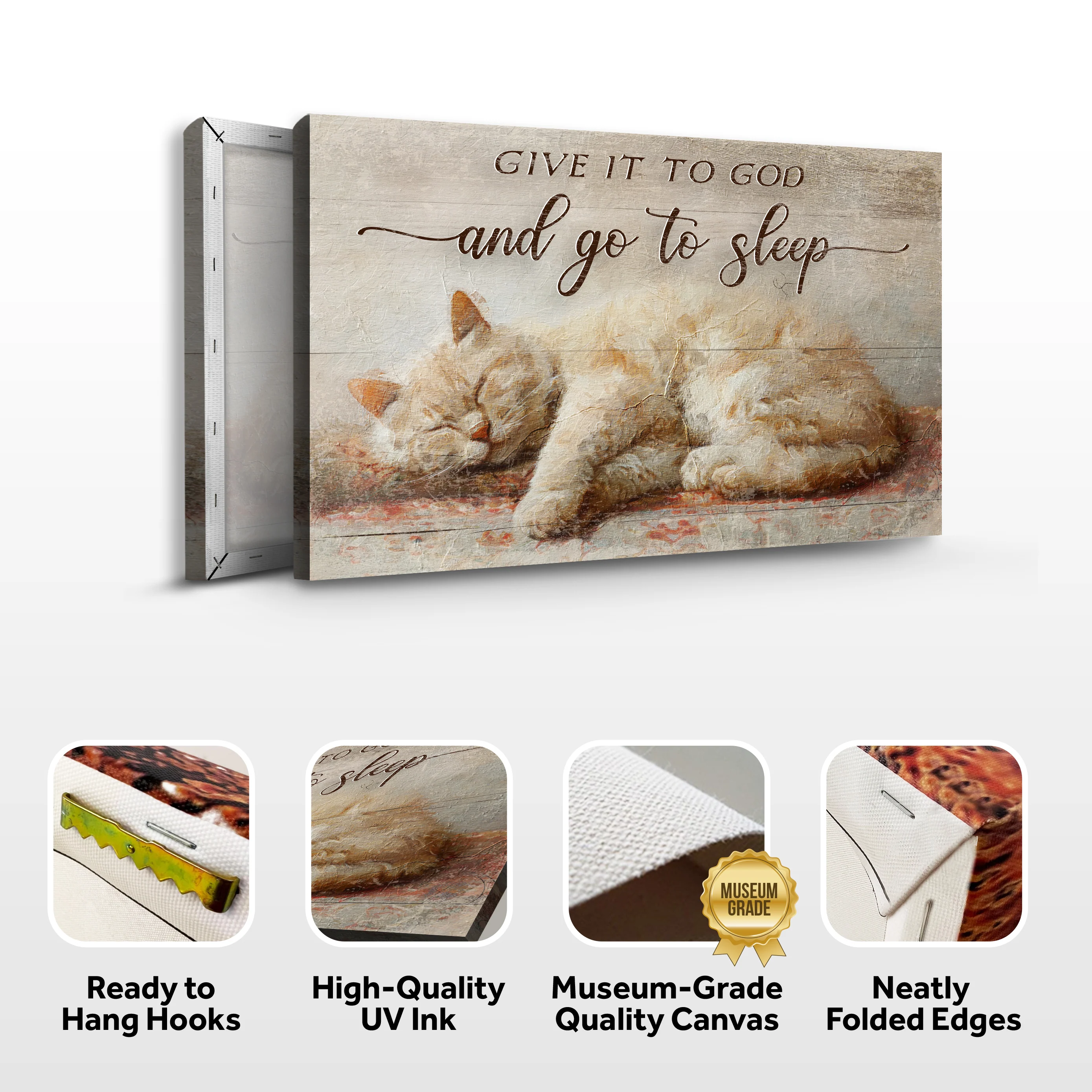 Give It To God And Go To Sleep Faith Sign XI - Image 5