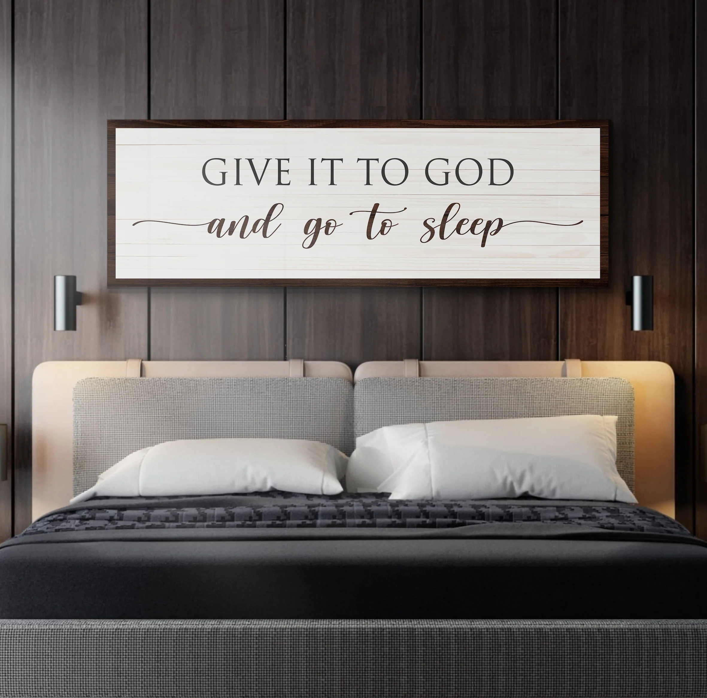 Give It To God And Go To Sleep Sign VII - Image 2