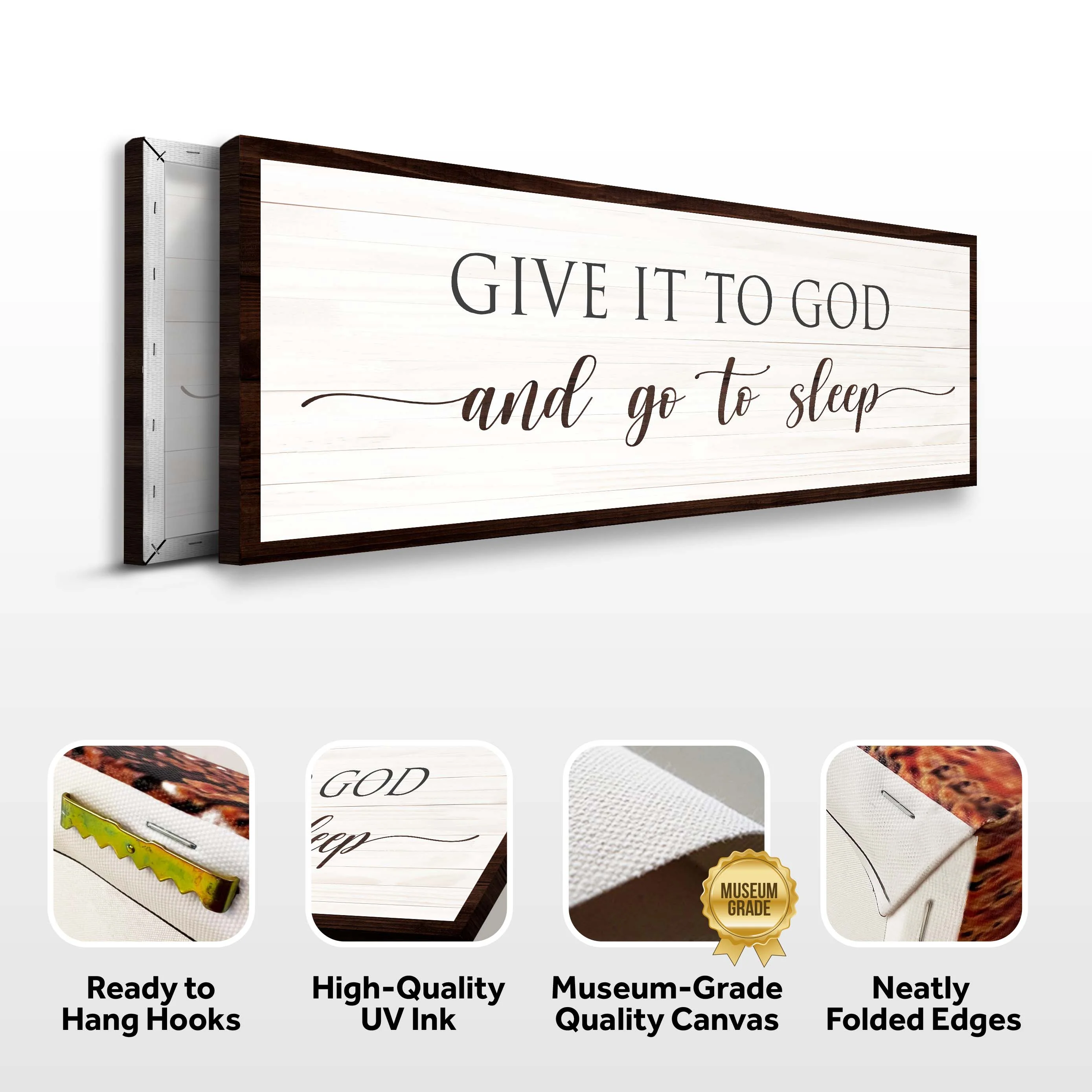 Give It To God And Go To Sleep Sign VII - Image 4