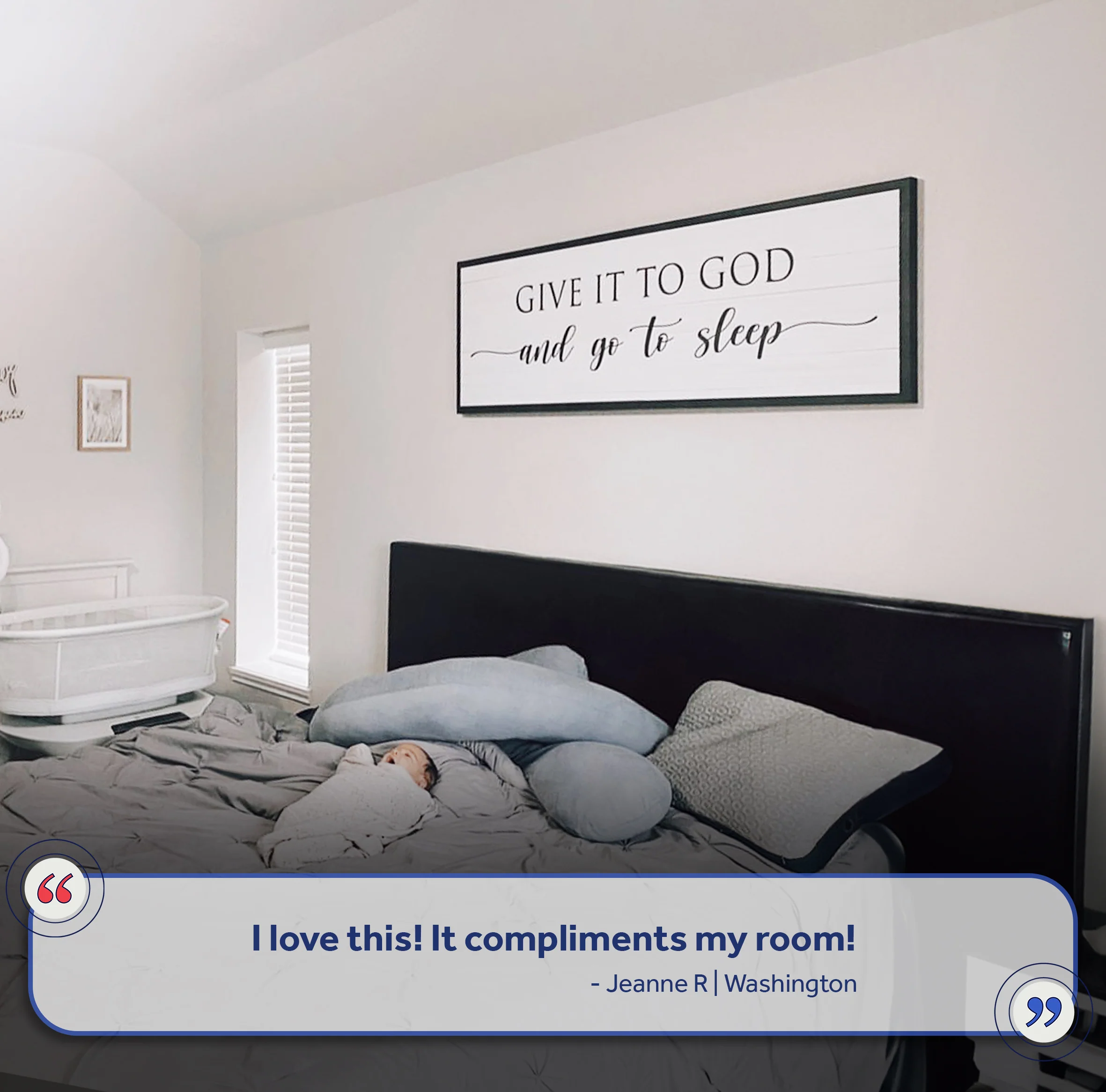 Give It To God And Go To Sleep Sign VII - Image 6