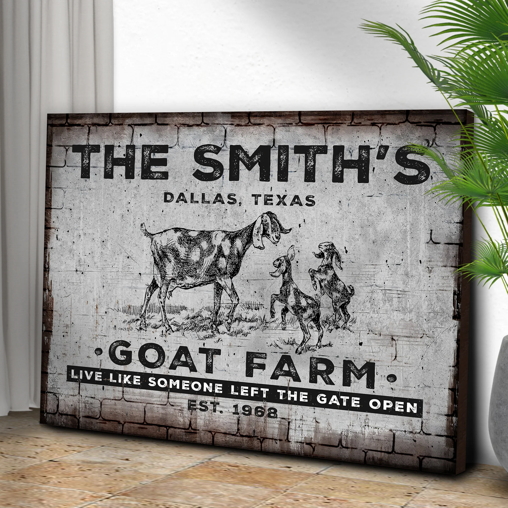 Goat Farm Sign II - Image 3