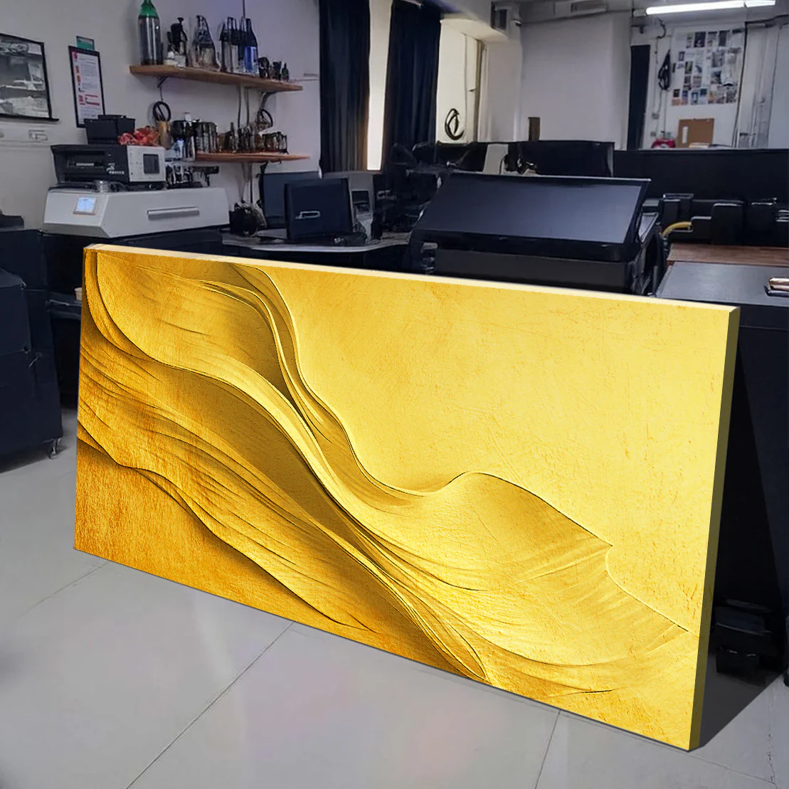 Gold Minimalist Wall Art - Image 5