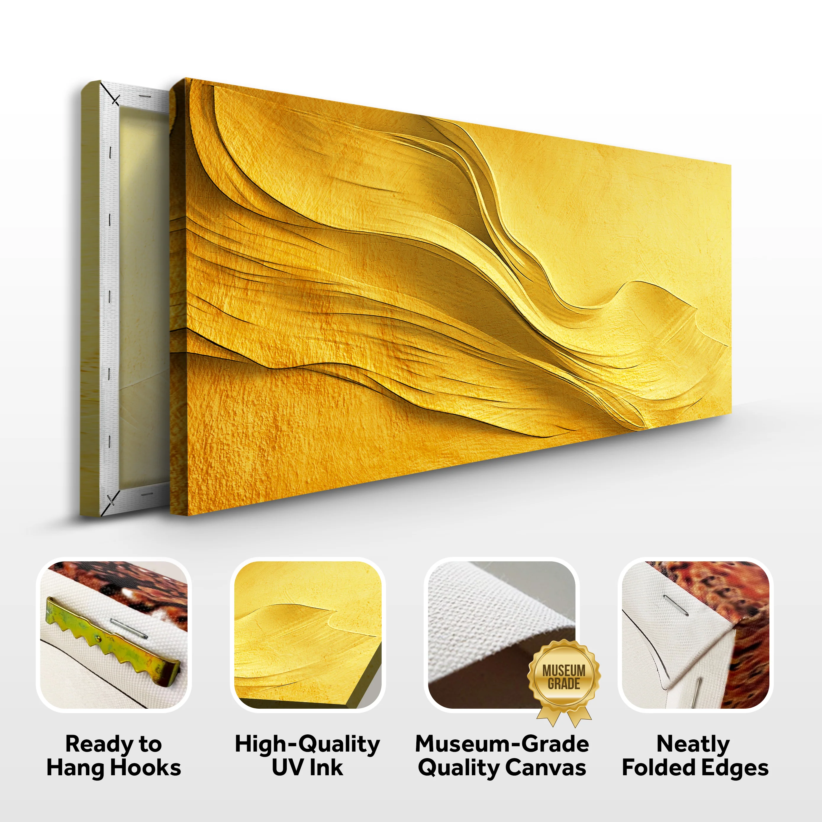 Gold Minimalist Wall Art - Image 8