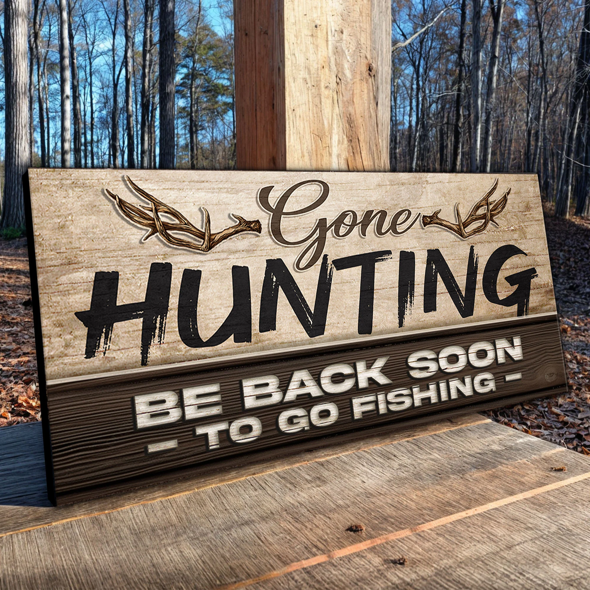Gone Hunting Sign II - Image 5