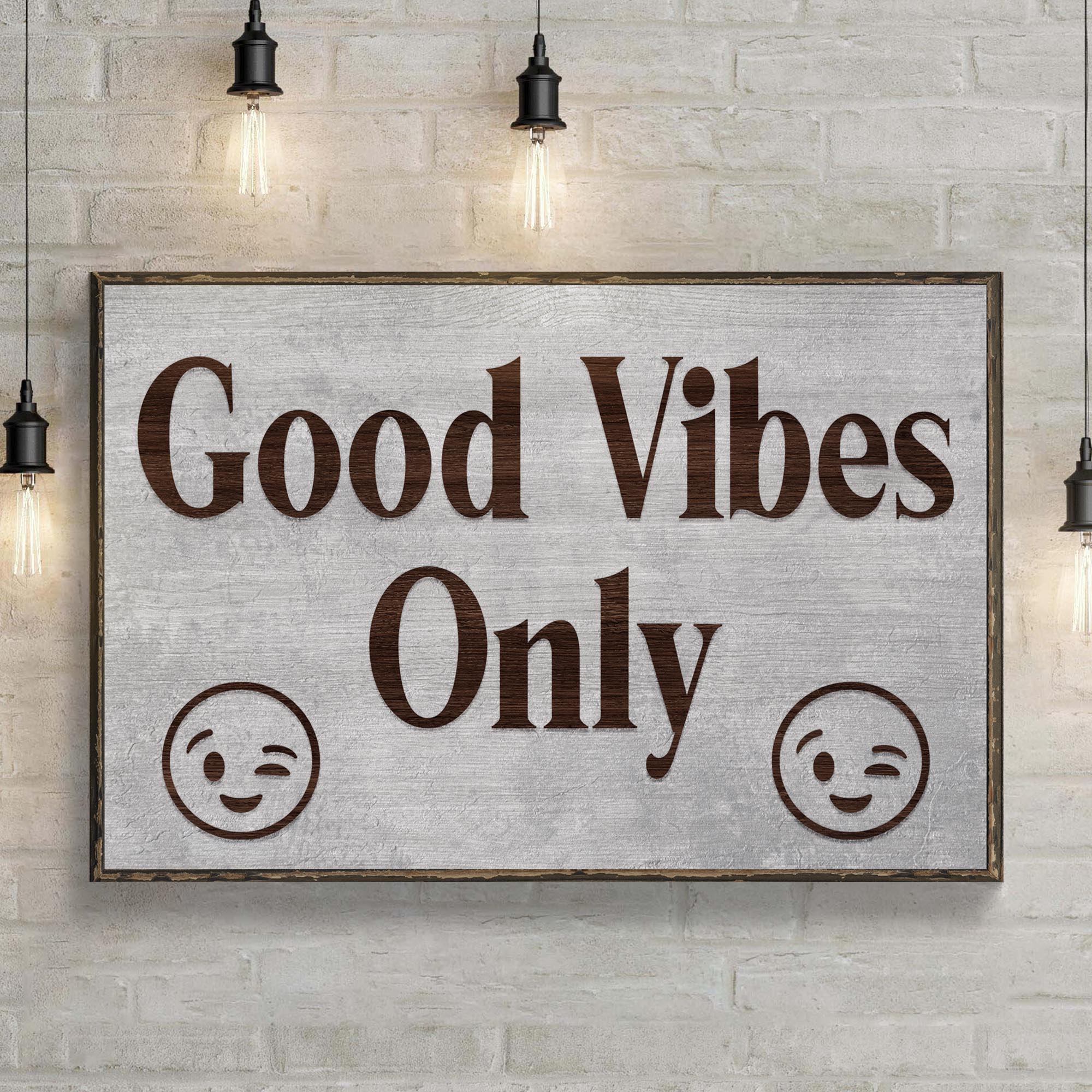 Good Vibes Only Sign II - Image 2