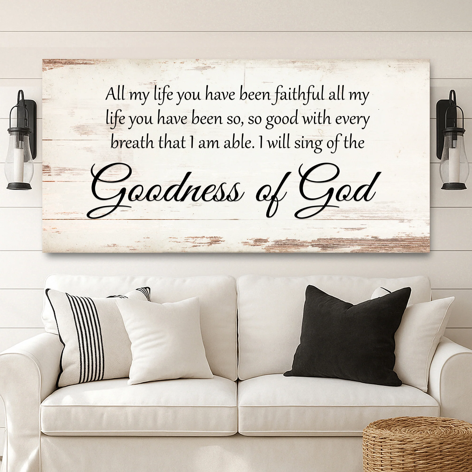 Goodness of God Faith Sign V - Image 4