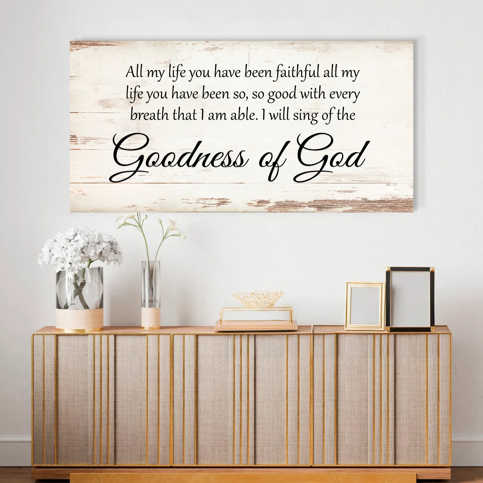 Goodness of God Faith Sign V - Image 5