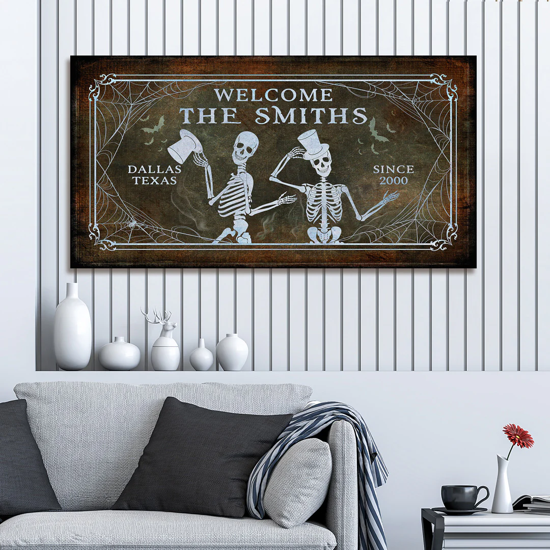 Gothic Welcome Sign - Image 6