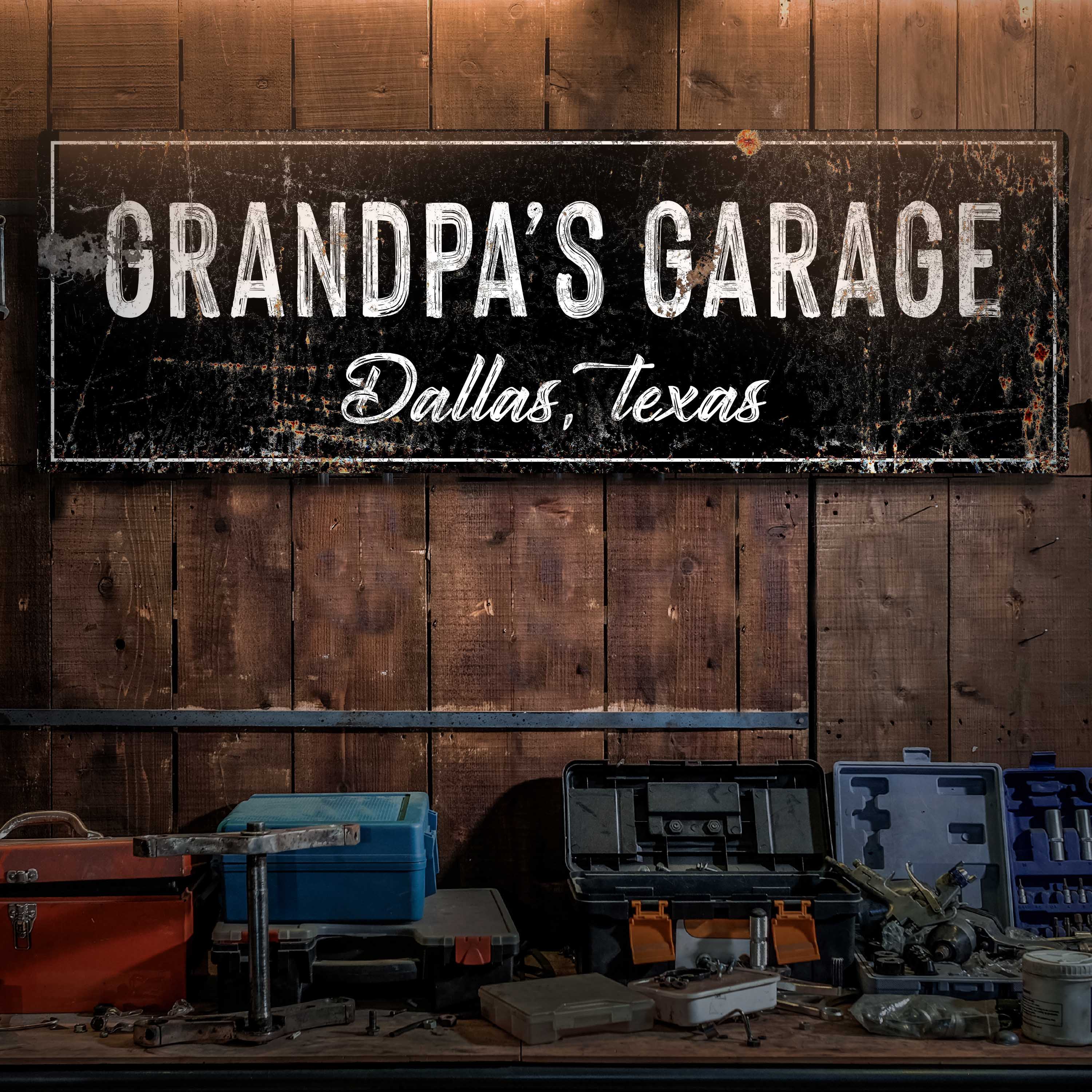 Grandpa's Garage Sign - Image 6