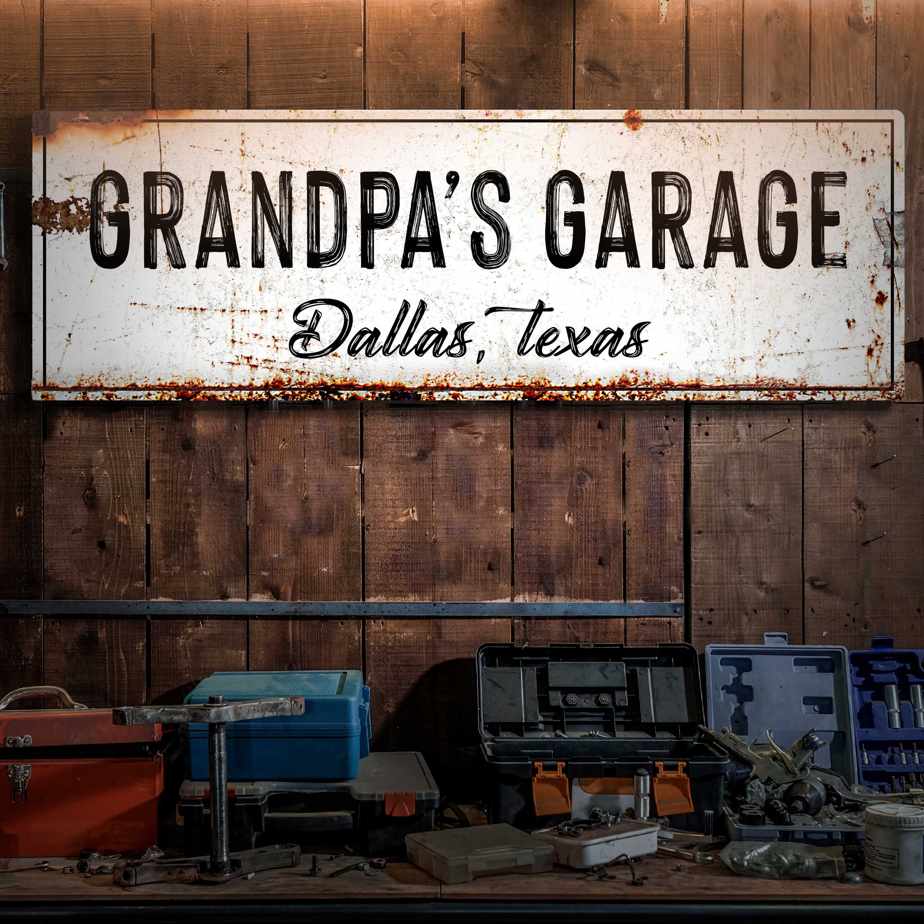 Grandpa's Garage Sign - Image 7