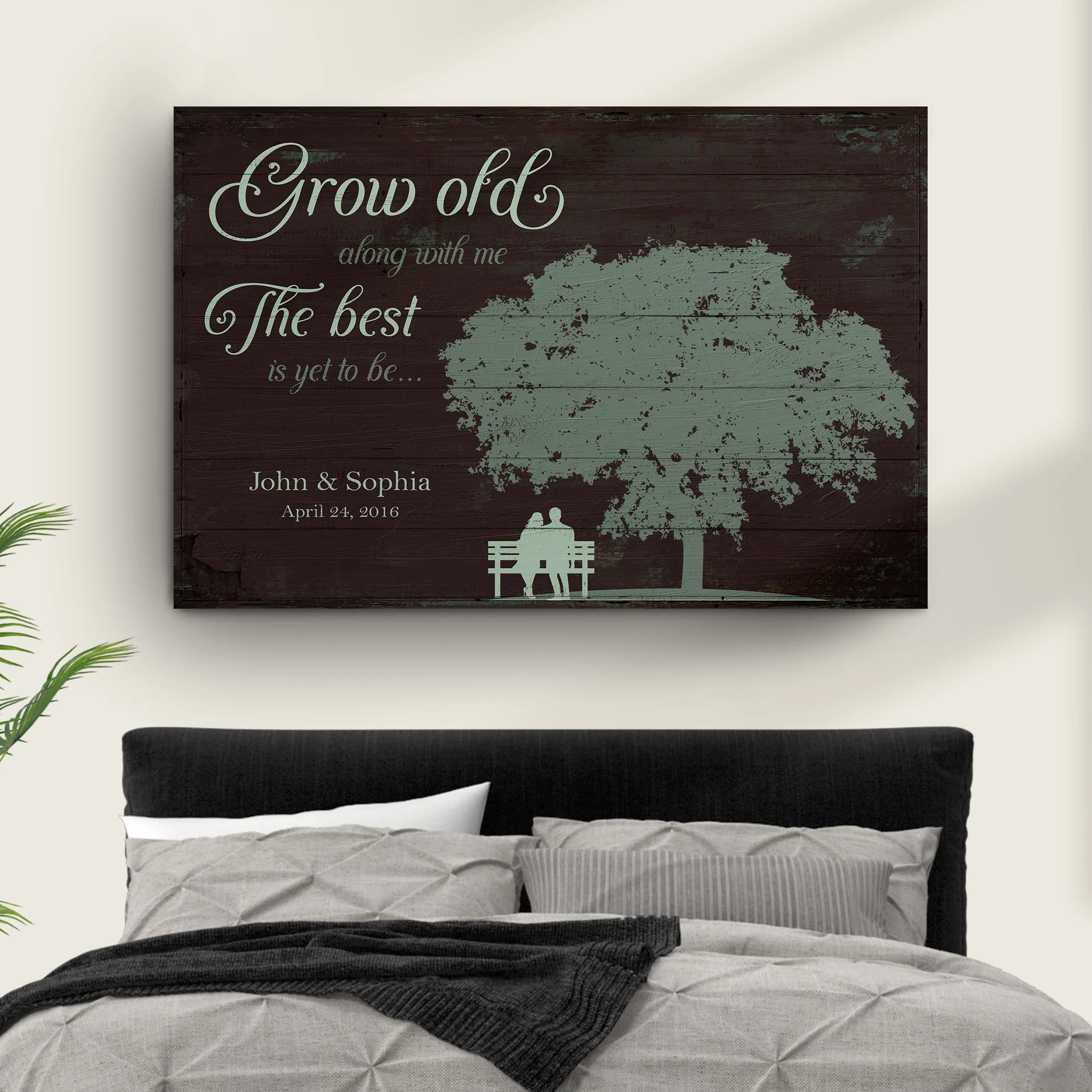 Grow Old Along With Me, The Best Is Yet To Be Sign
