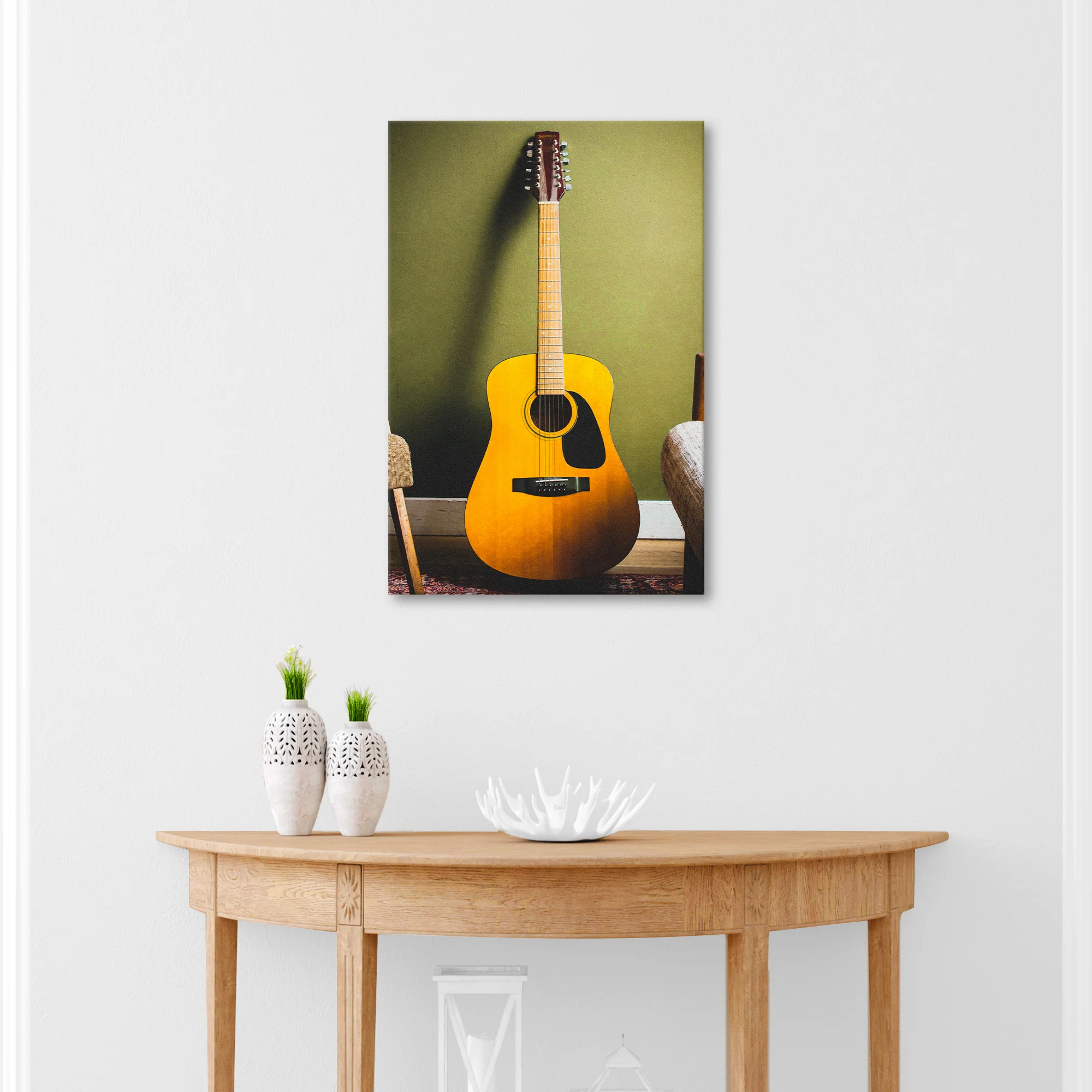 Guitar Modern Canvas Wall Art - Image 3