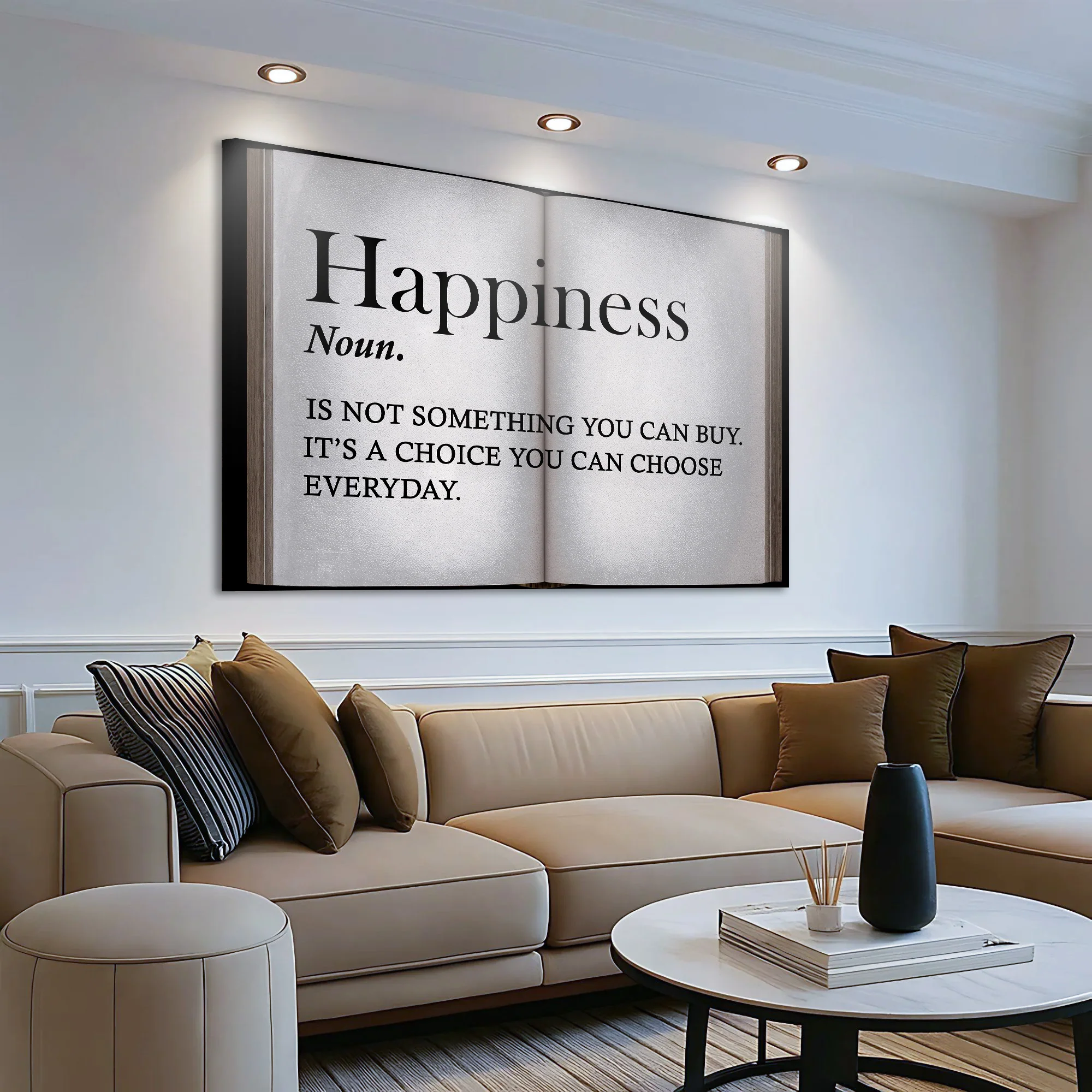 Happiness Is A Choice Wall Sign - Image 4