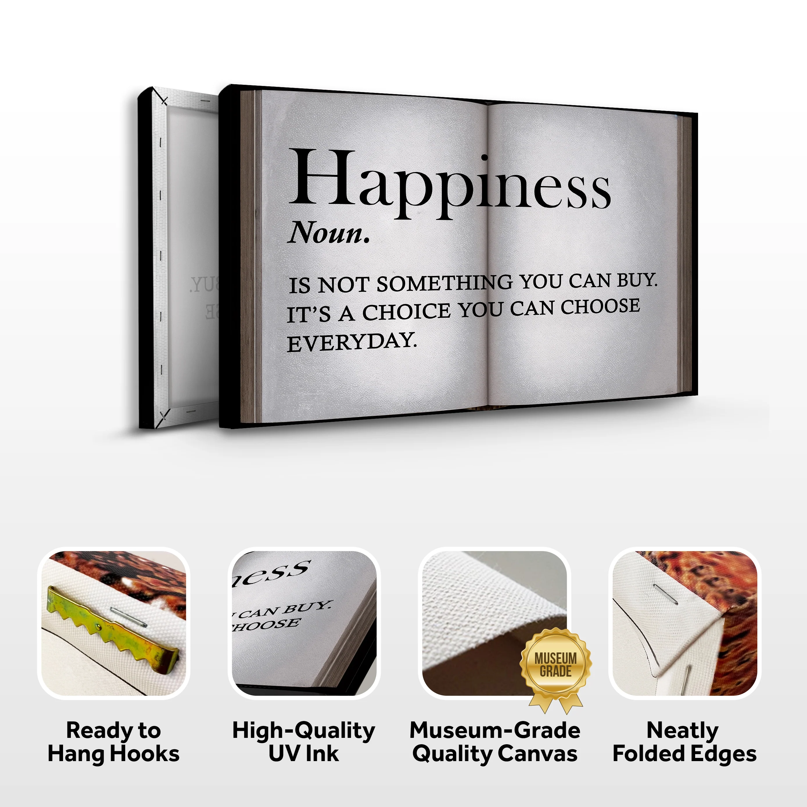 Happiness Is A Choice Wall Sign - Image 8
