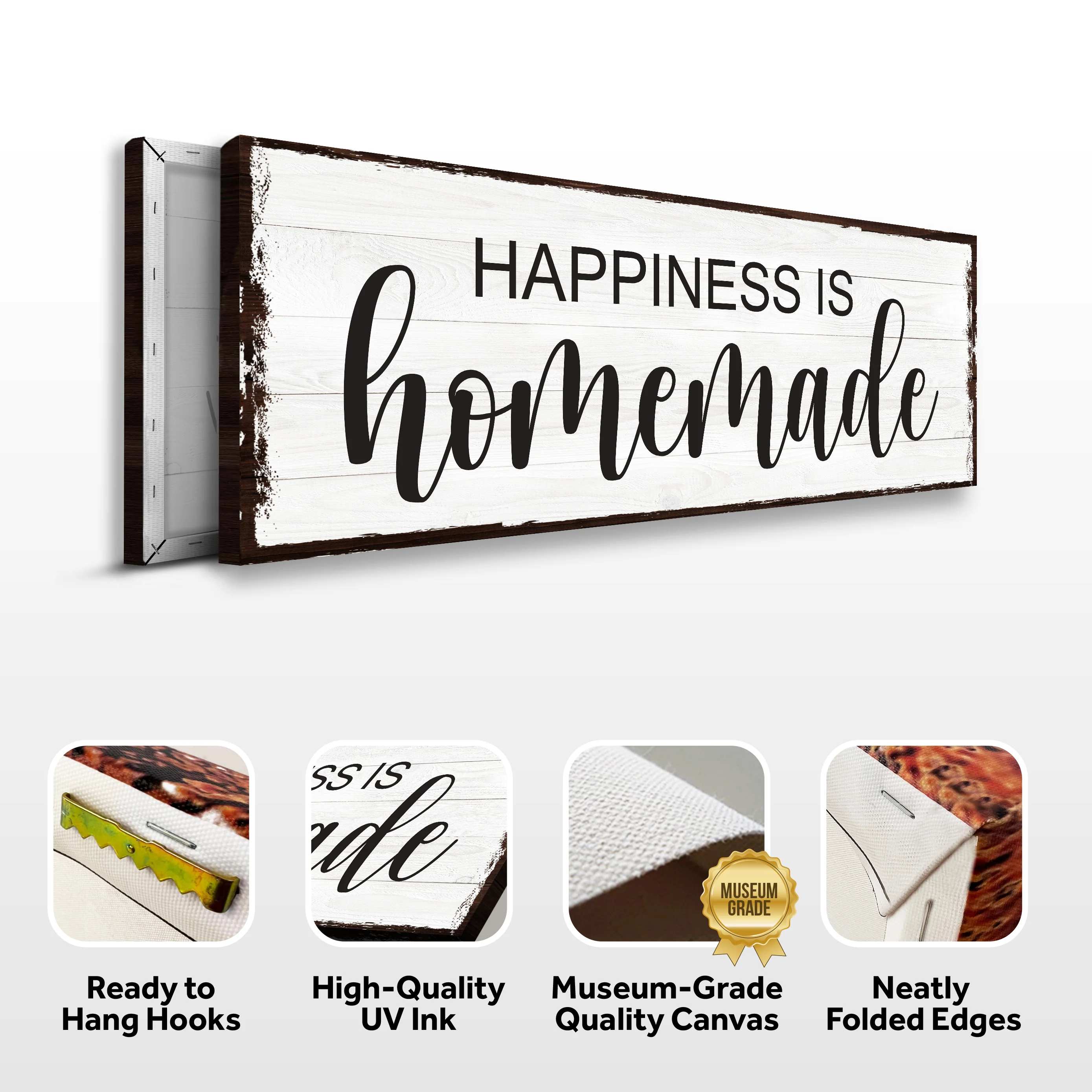 Happiness Is Homemade Sign III - Image 3