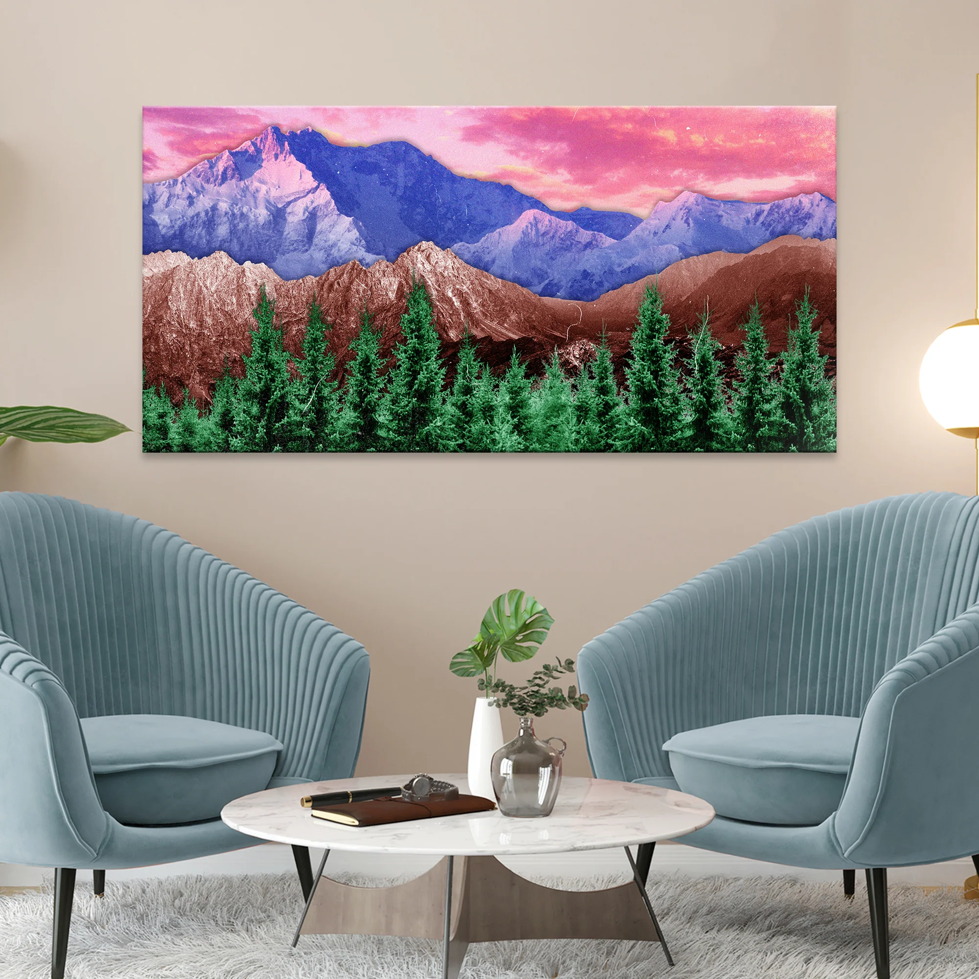 Happy Nature Canvas Wall Art - Image 3