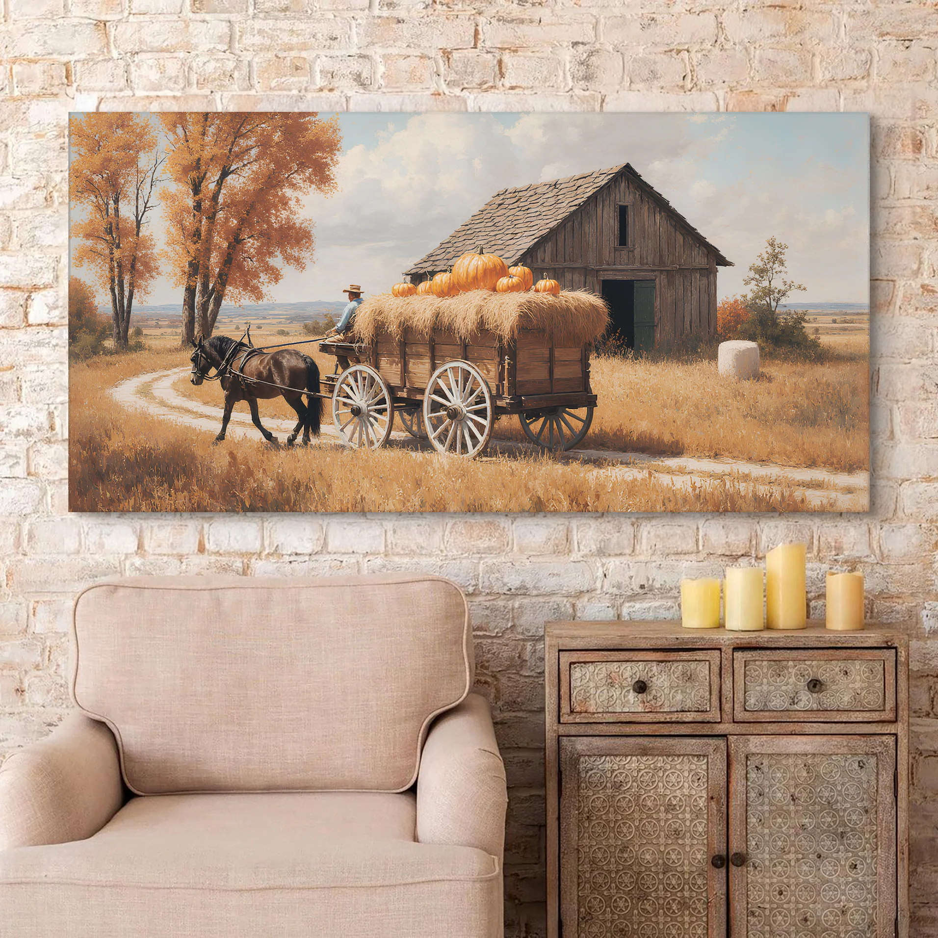 Hay Rides With Grampa Wall Art - Image 5