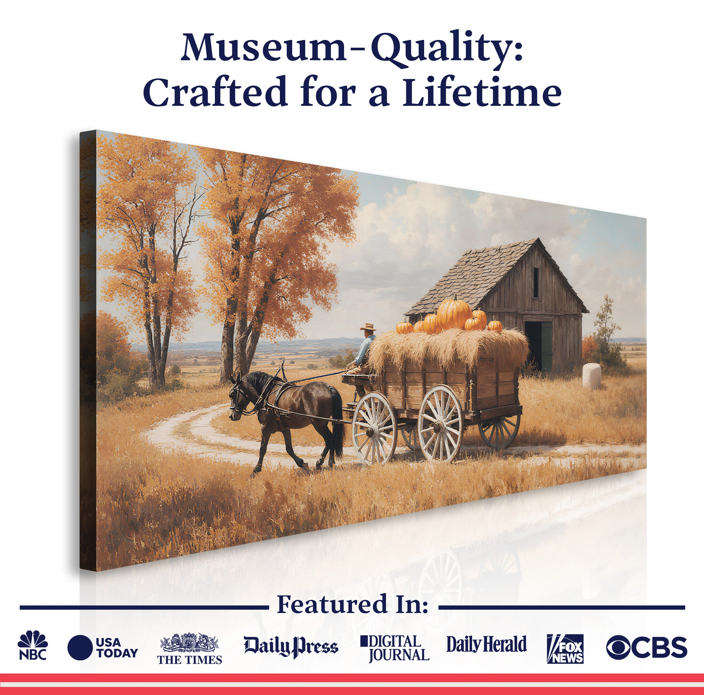 Hay Rides With Grampa Wall Art - Image 6
