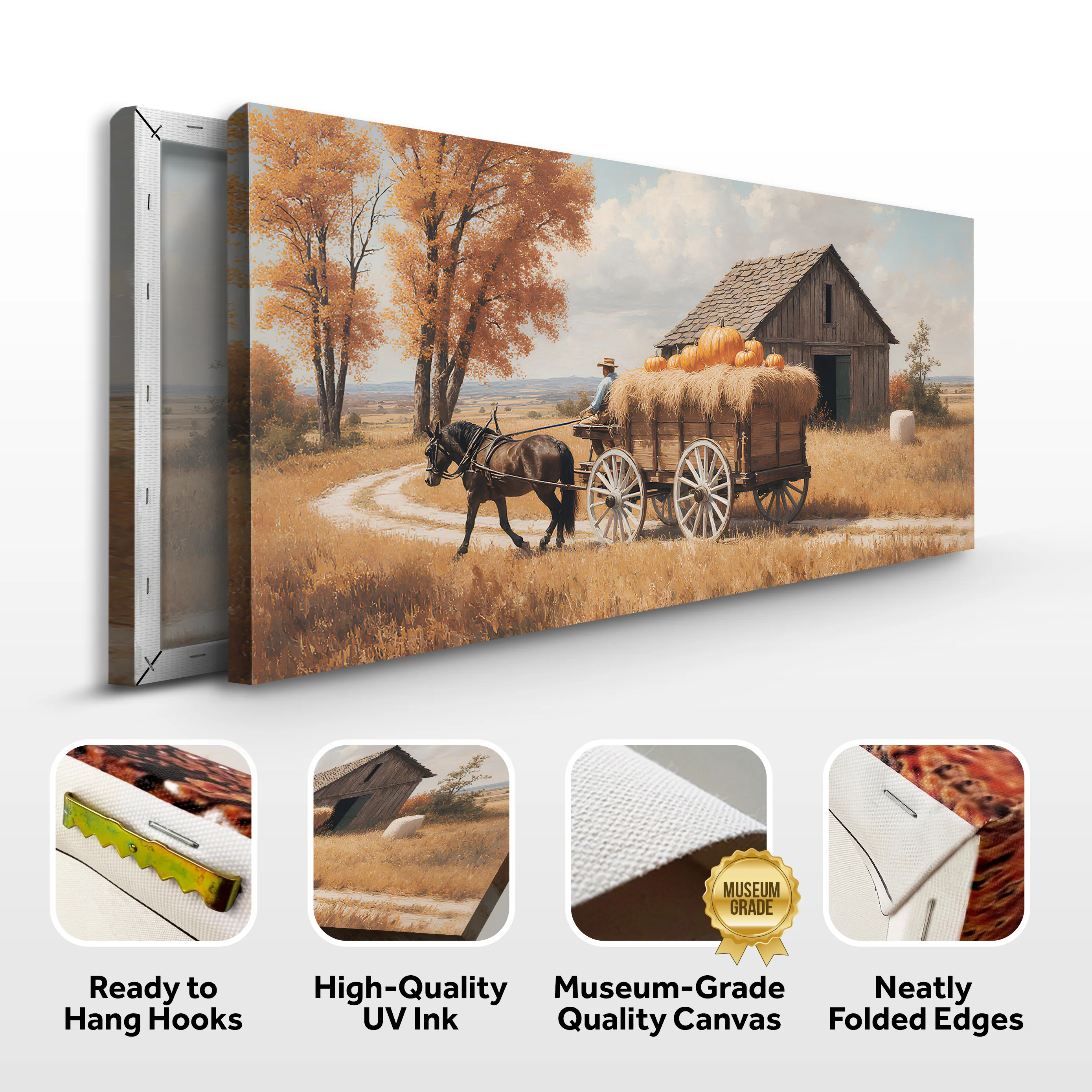 Hay Rides With Grampa Wall Art - Image 8