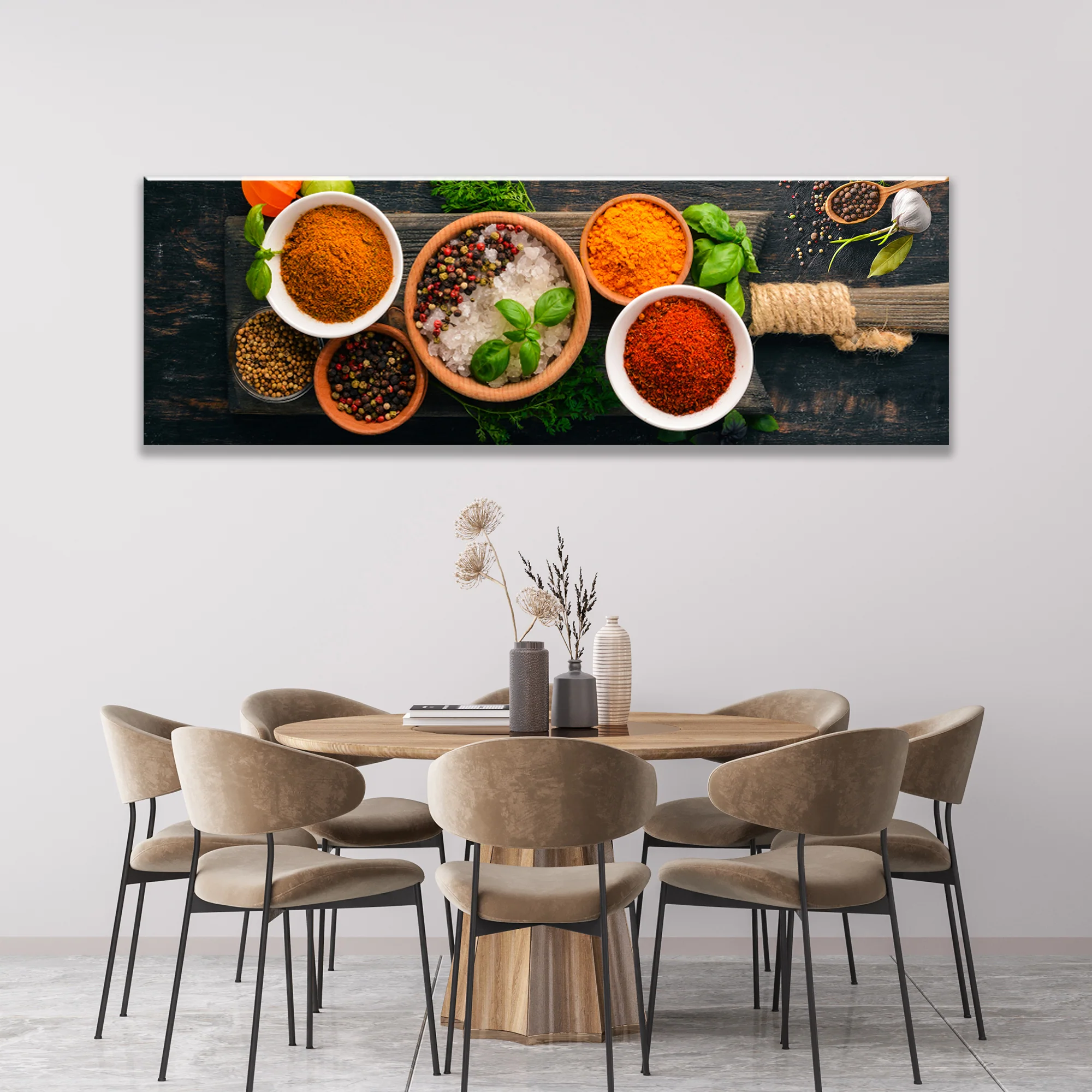 Herbs And Spices Canvas Wall Art - Image 2