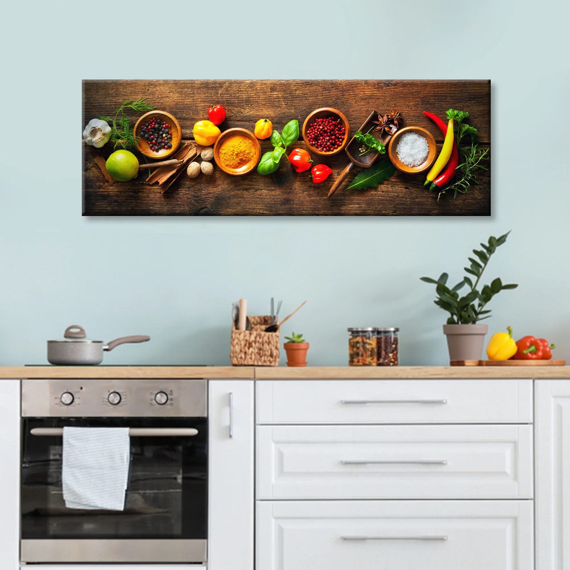 Herbs And Spices Canvas Wall Art - Image 3
