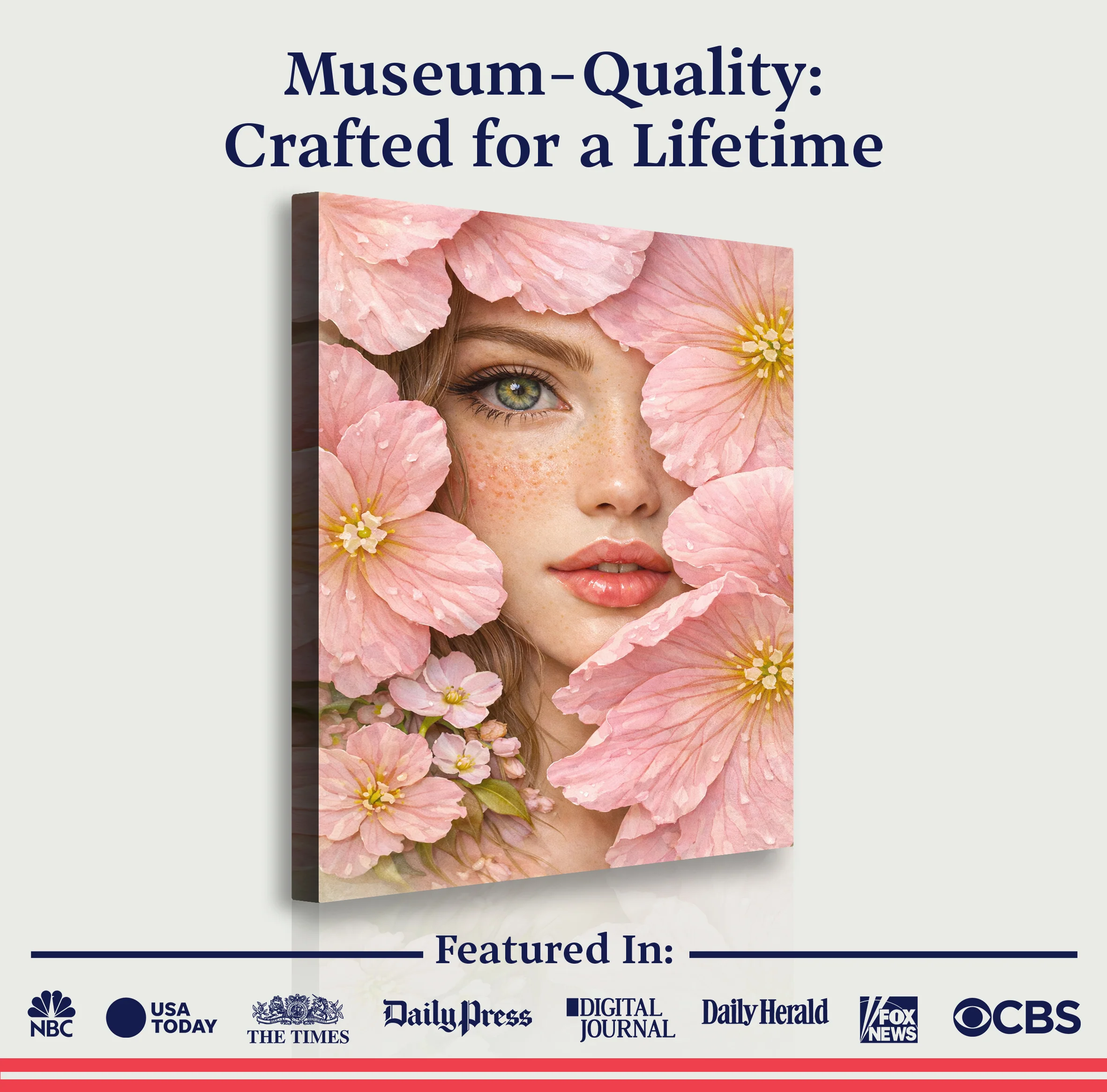 Hidden In Bloom Wall Art - Image 6