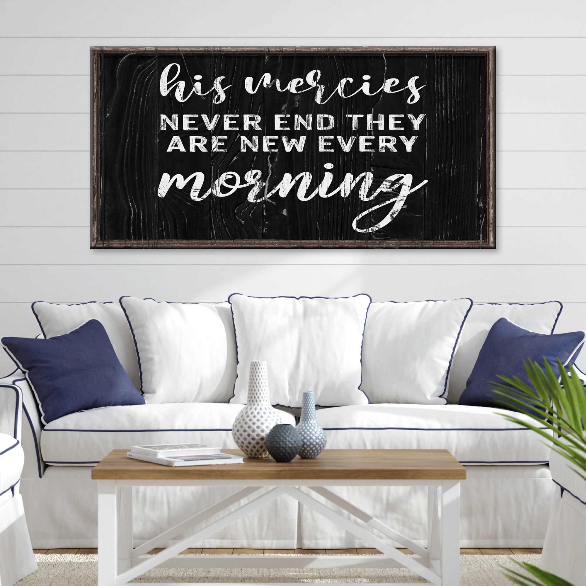 His Mercies Never End Sign - Image 6