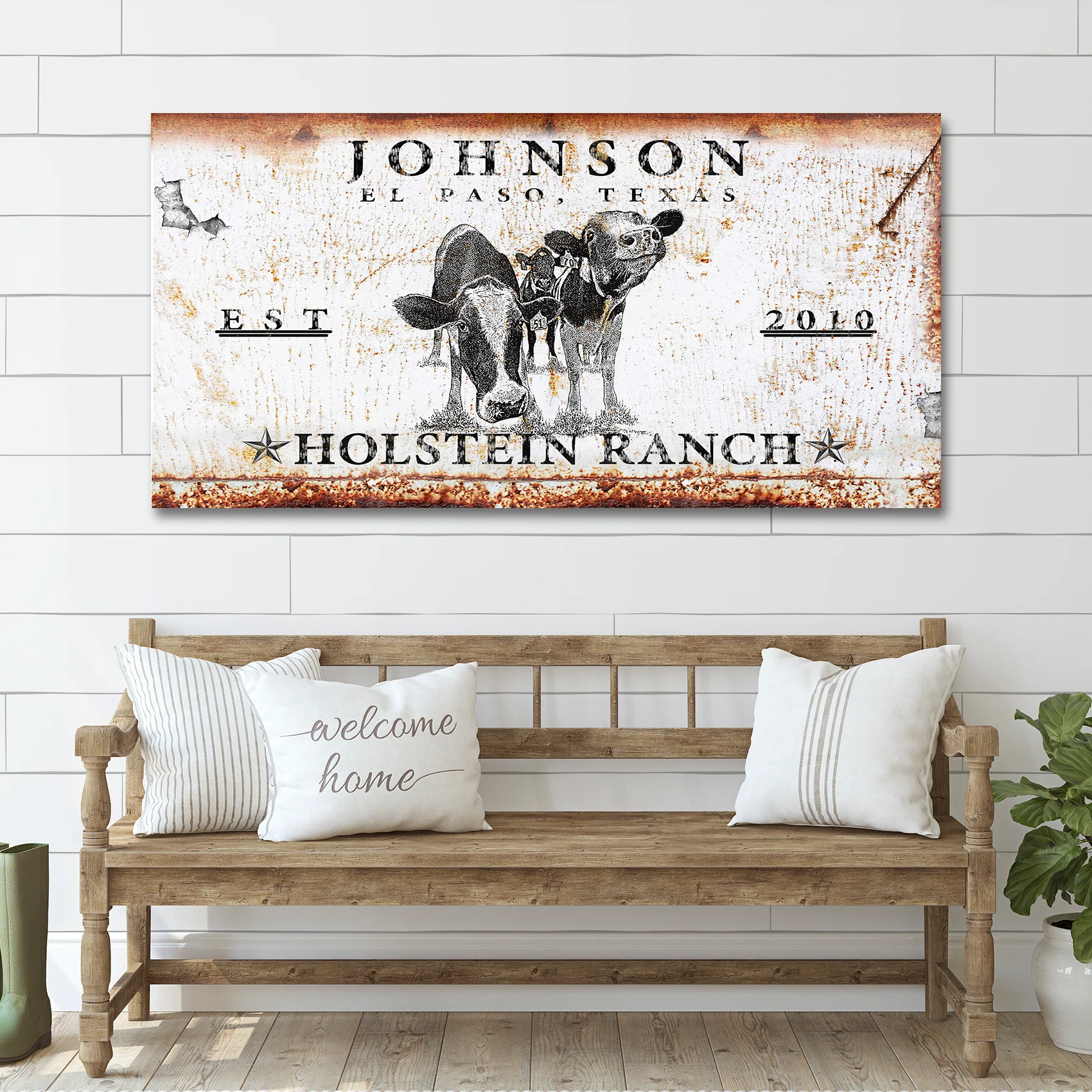Holstein Ranch Sign - Image 6