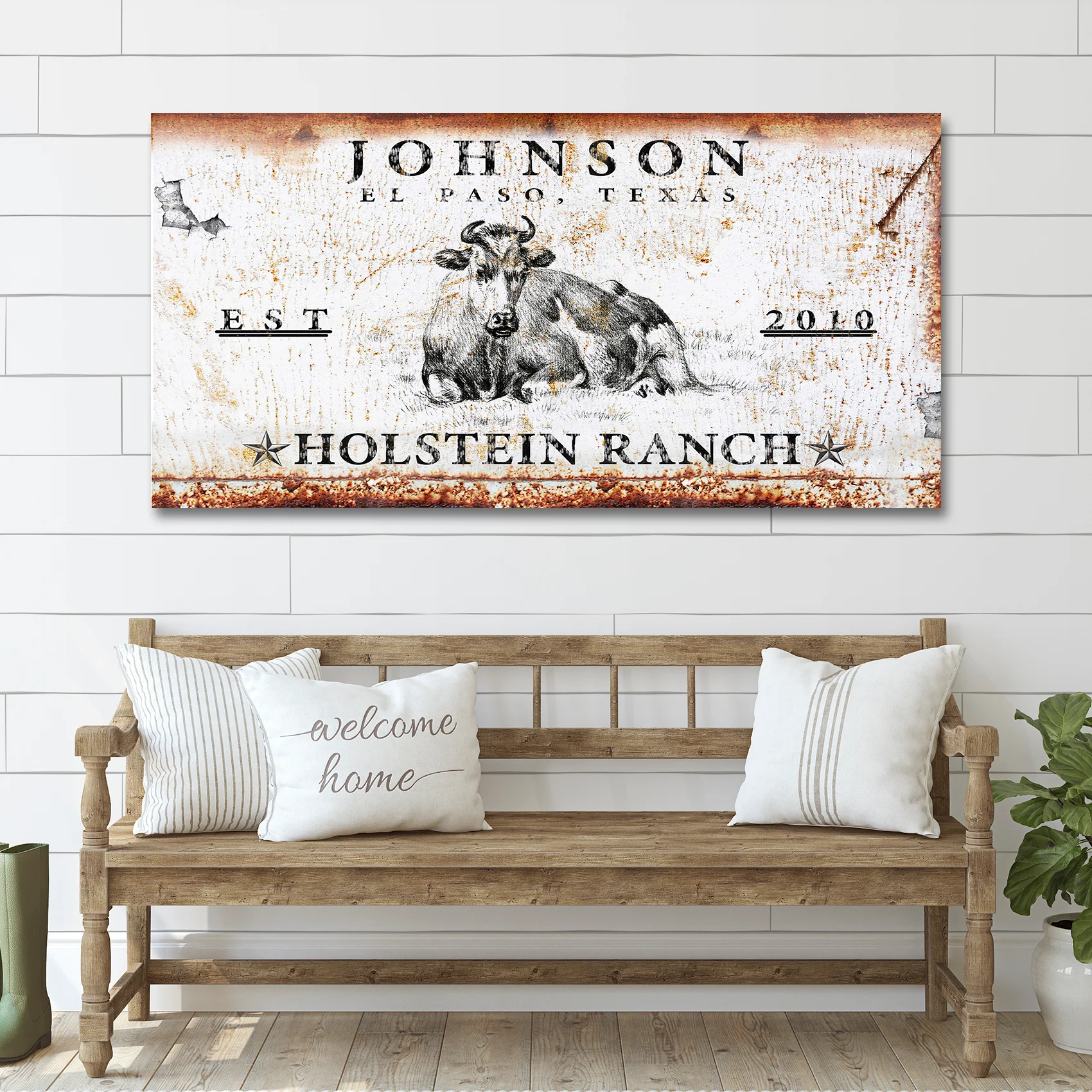 Holstein Ranch Sign - Image 7