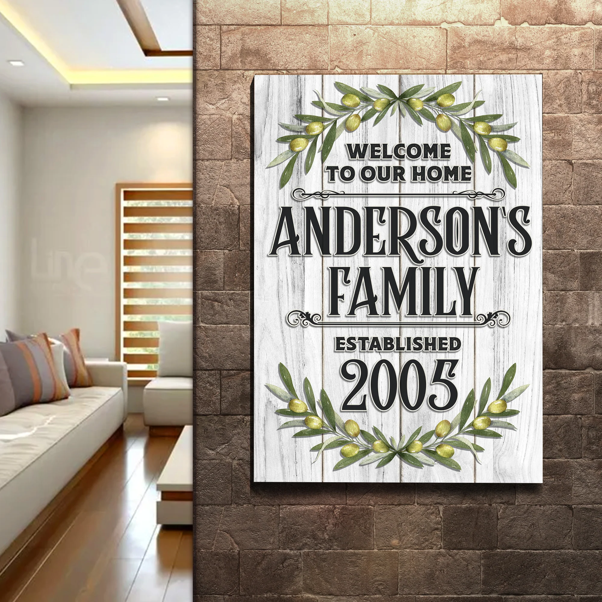 Home Established Sign - Image 3