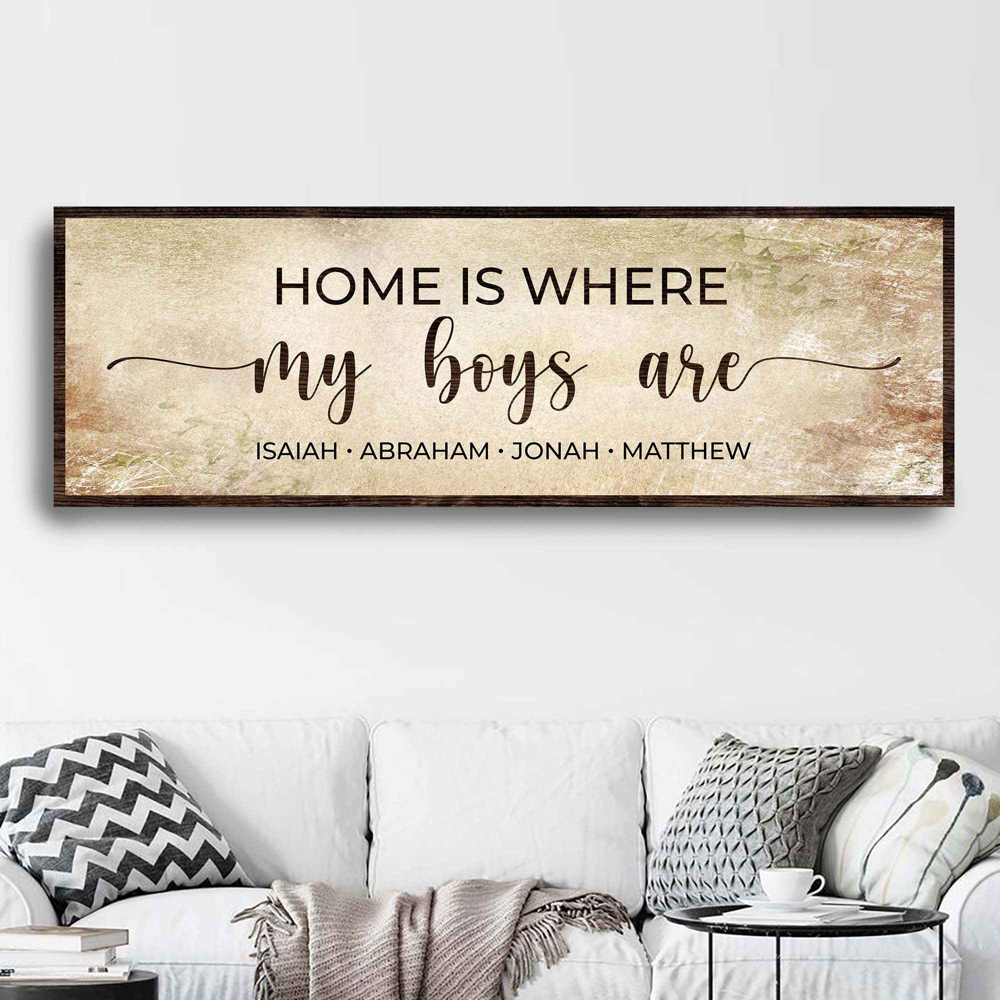 Home Is Where My Boys Are Sign II - Image 7