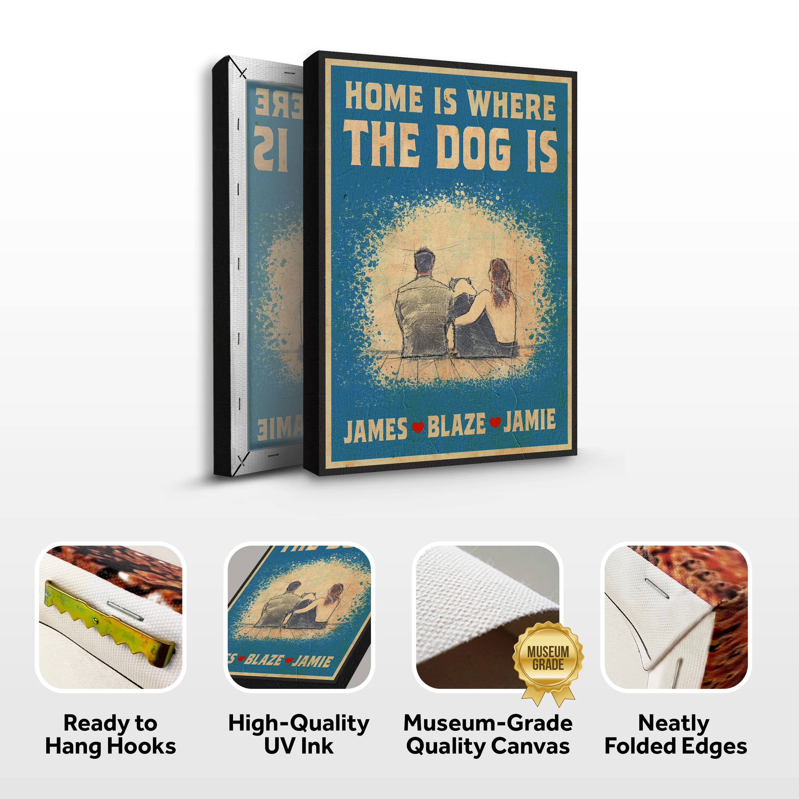 Home Is Where The Dog Is Sign II - Image 4