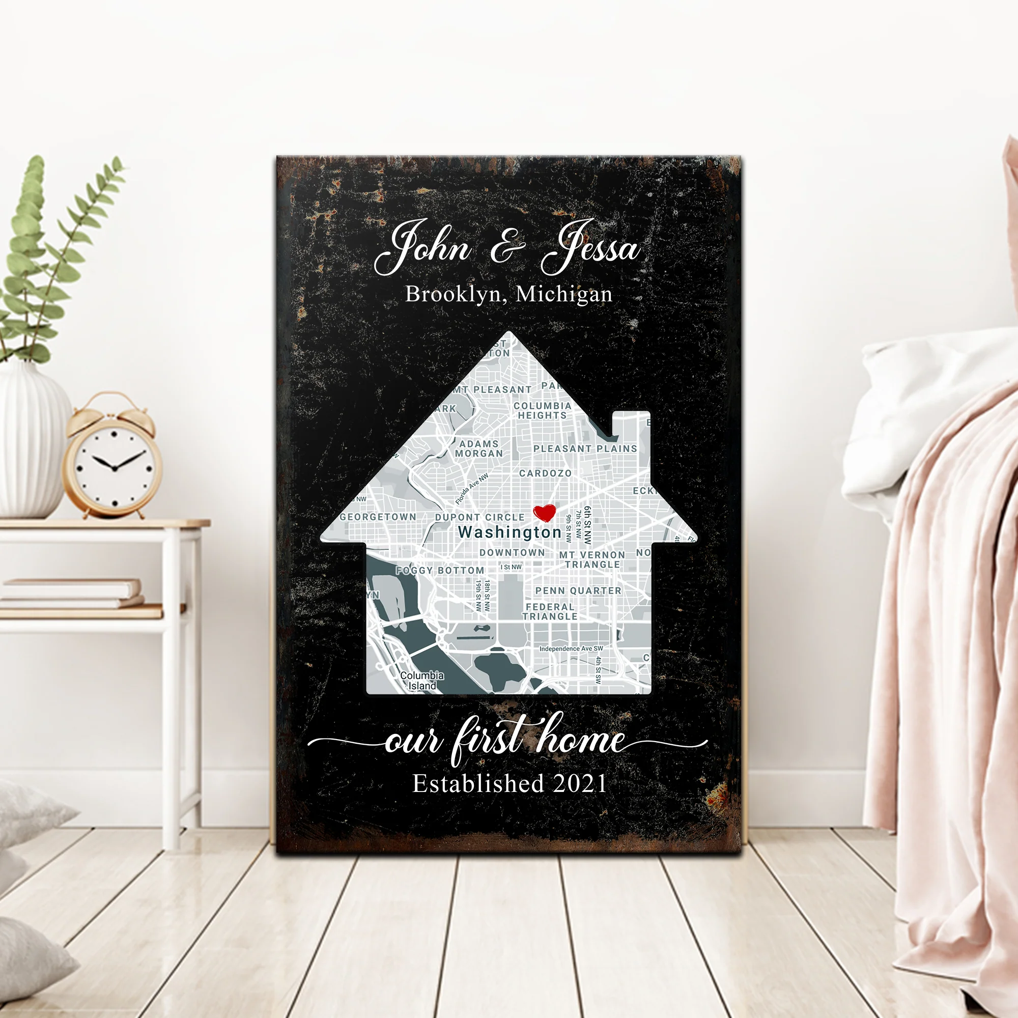 Home Map Sign - Image 2