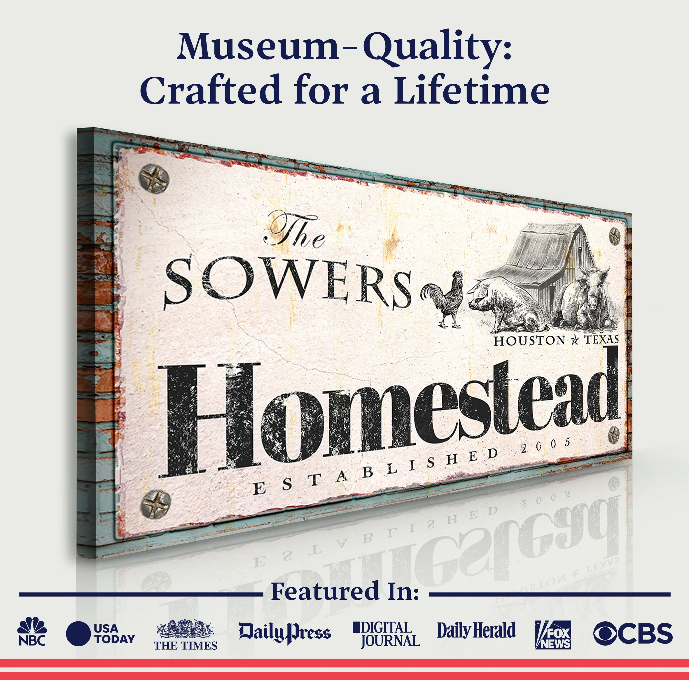 Homestead Sign III - Image 3