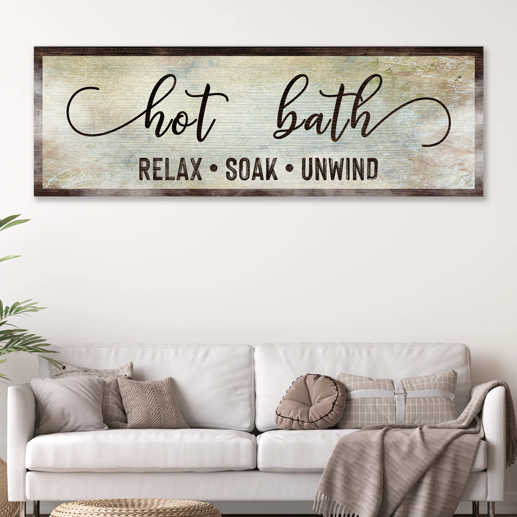 Hot Bath Sign - Image 2