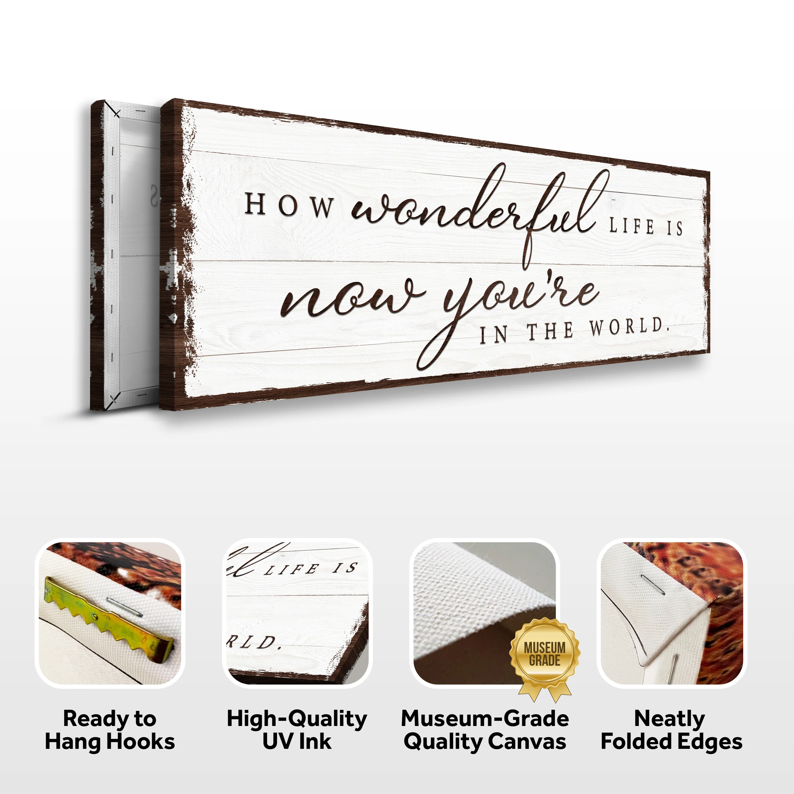How Wonderful Life Is Now You're In The World Sign IV - Image 6