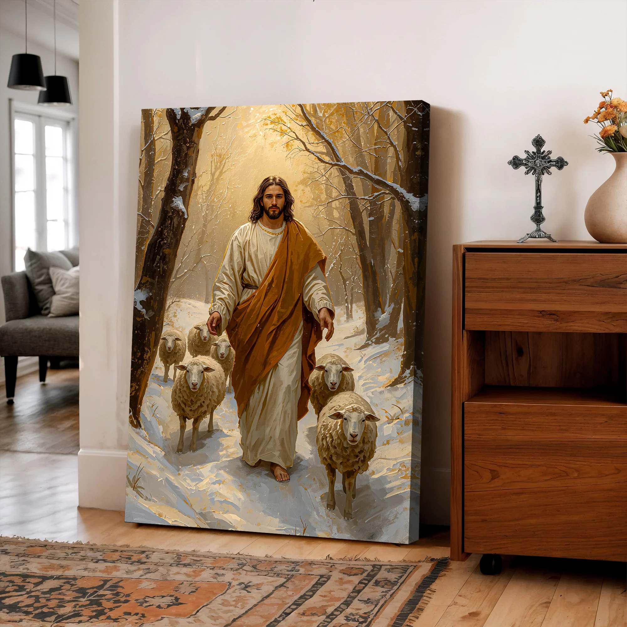 I Am The Way Jesus Faith Wall Art - Image 2