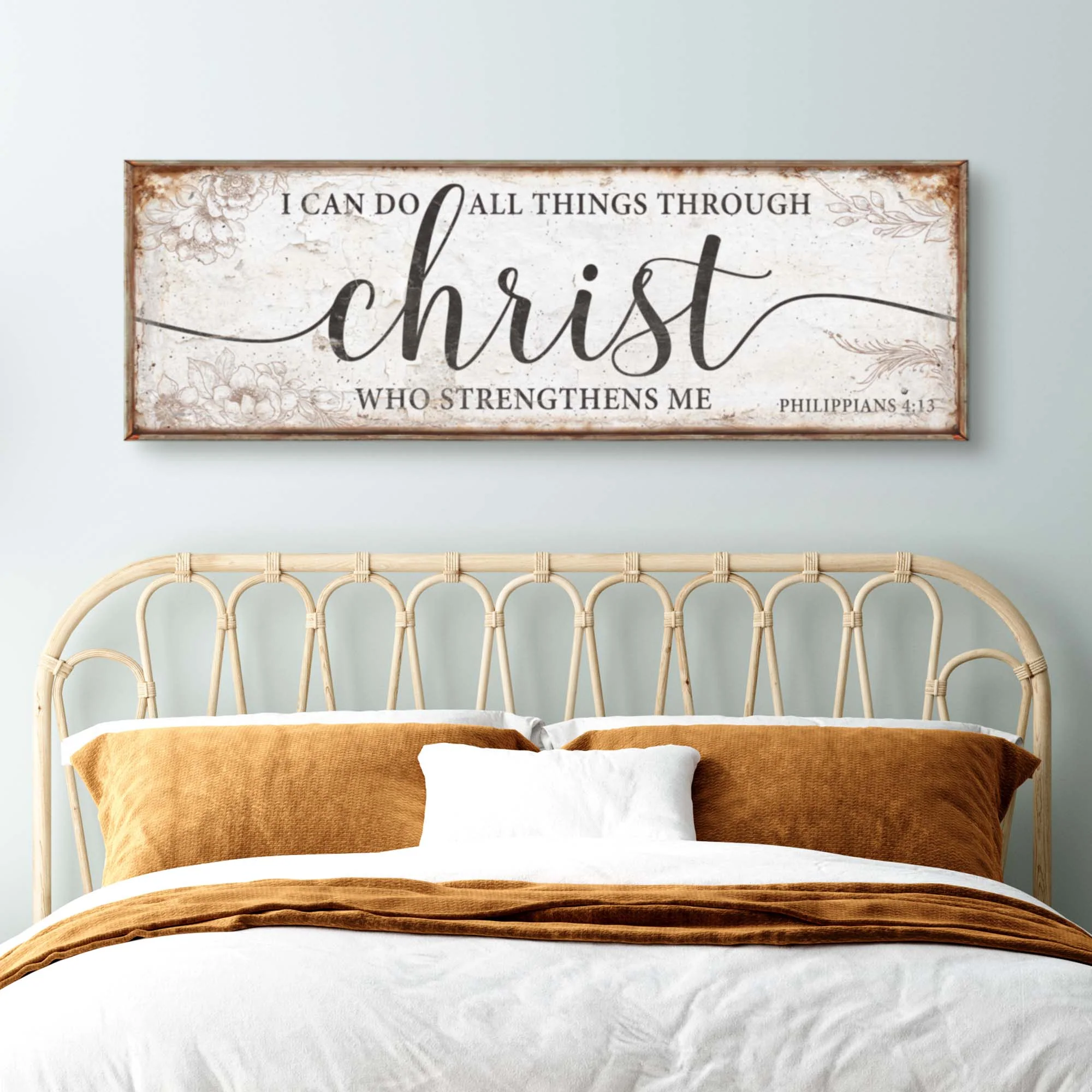 I Can Do All Things Through Christ Who Strengthens Me Faith Sign - Image 3