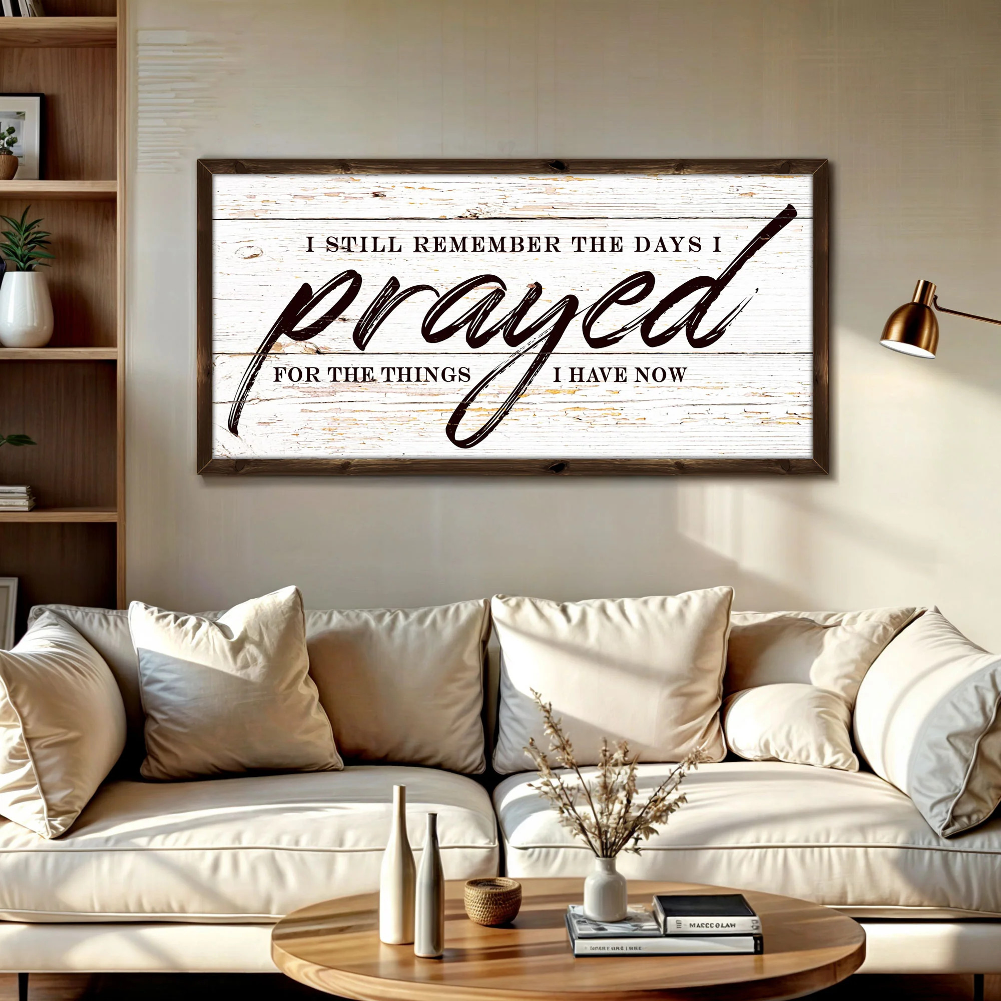 I Still Remember The Days I Prayed Faith Sign II - Image 2
