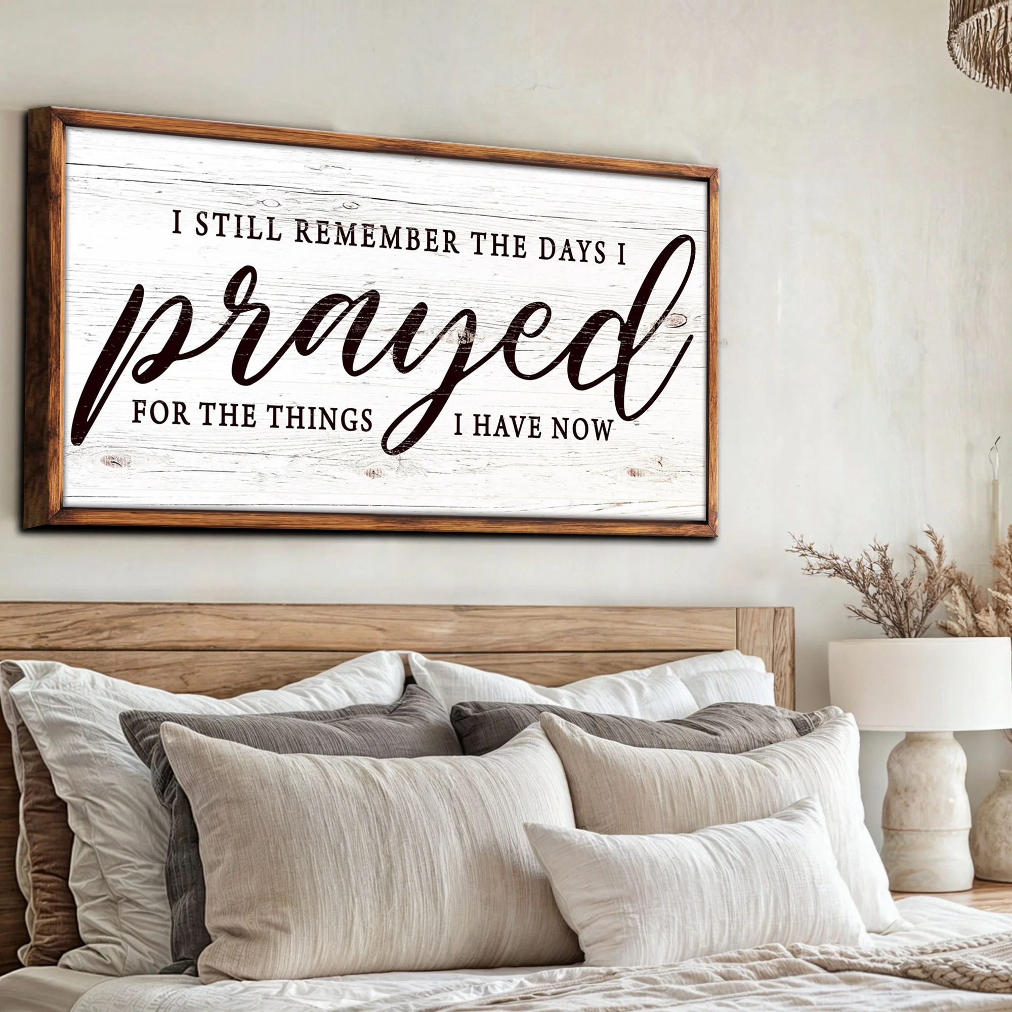 I Still Remember The Days I Prayed Faith Sign III - Image 4