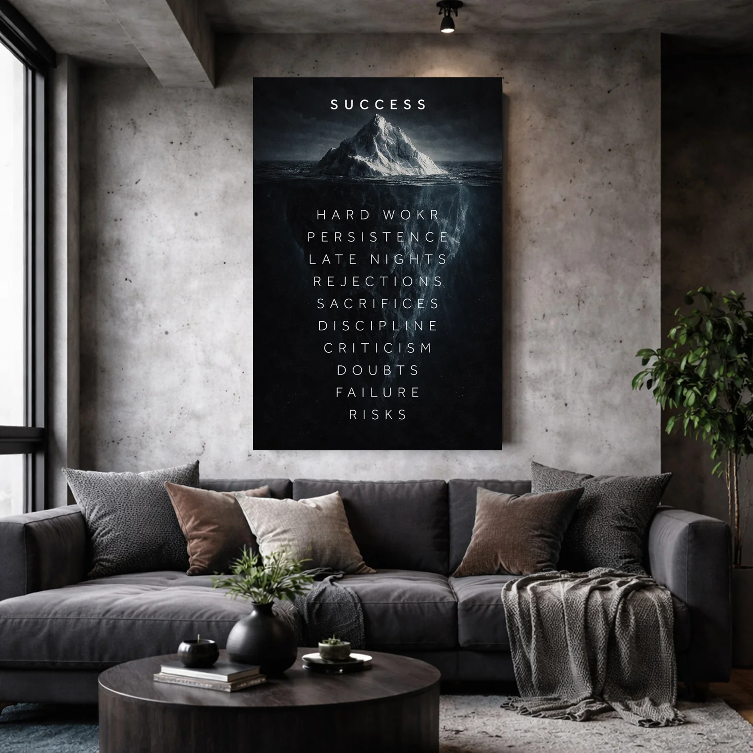 Iceberg of Success Wall Sign II - Image 2