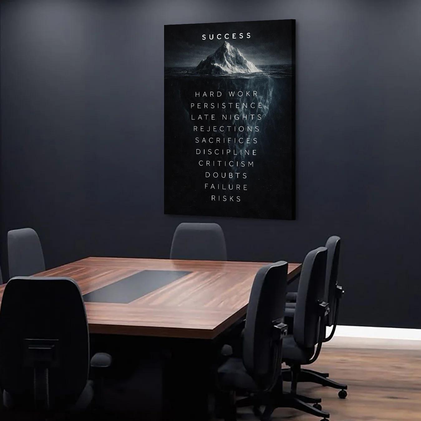 Iceberg of Success Wall Sign II - Image 3