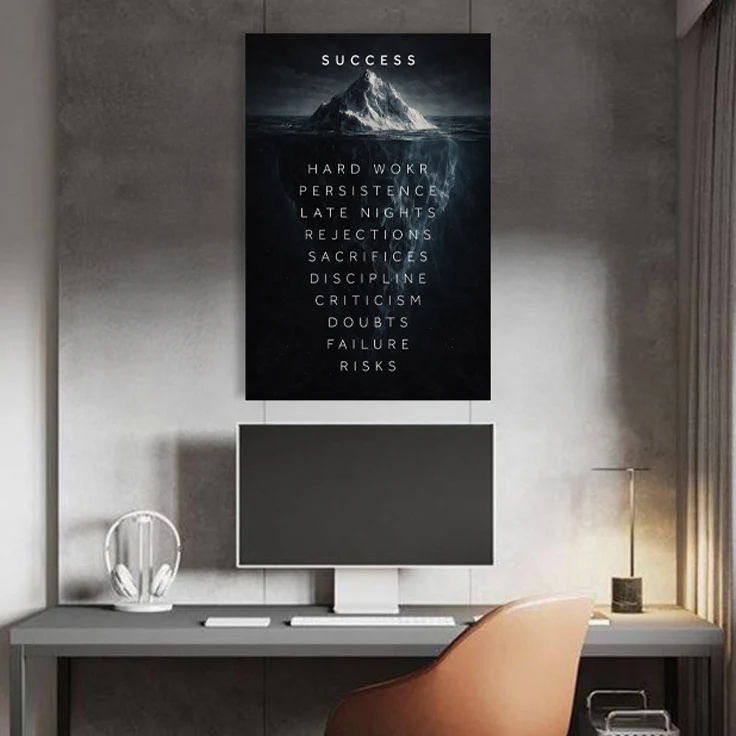 Iceberg of Success Wall Sign II - Image 4