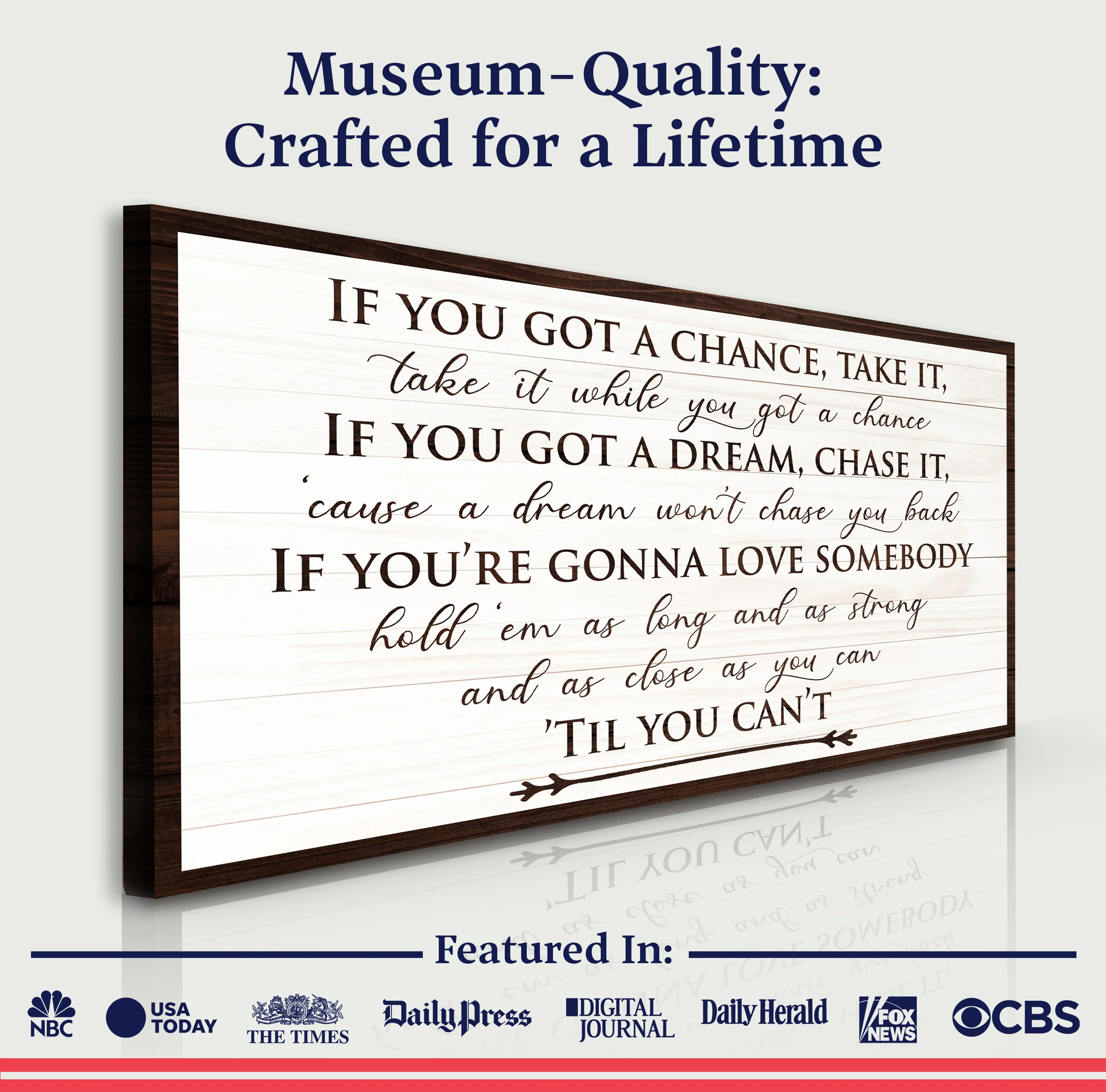 If You Got A Dream Bedroom Sign II - Image 4