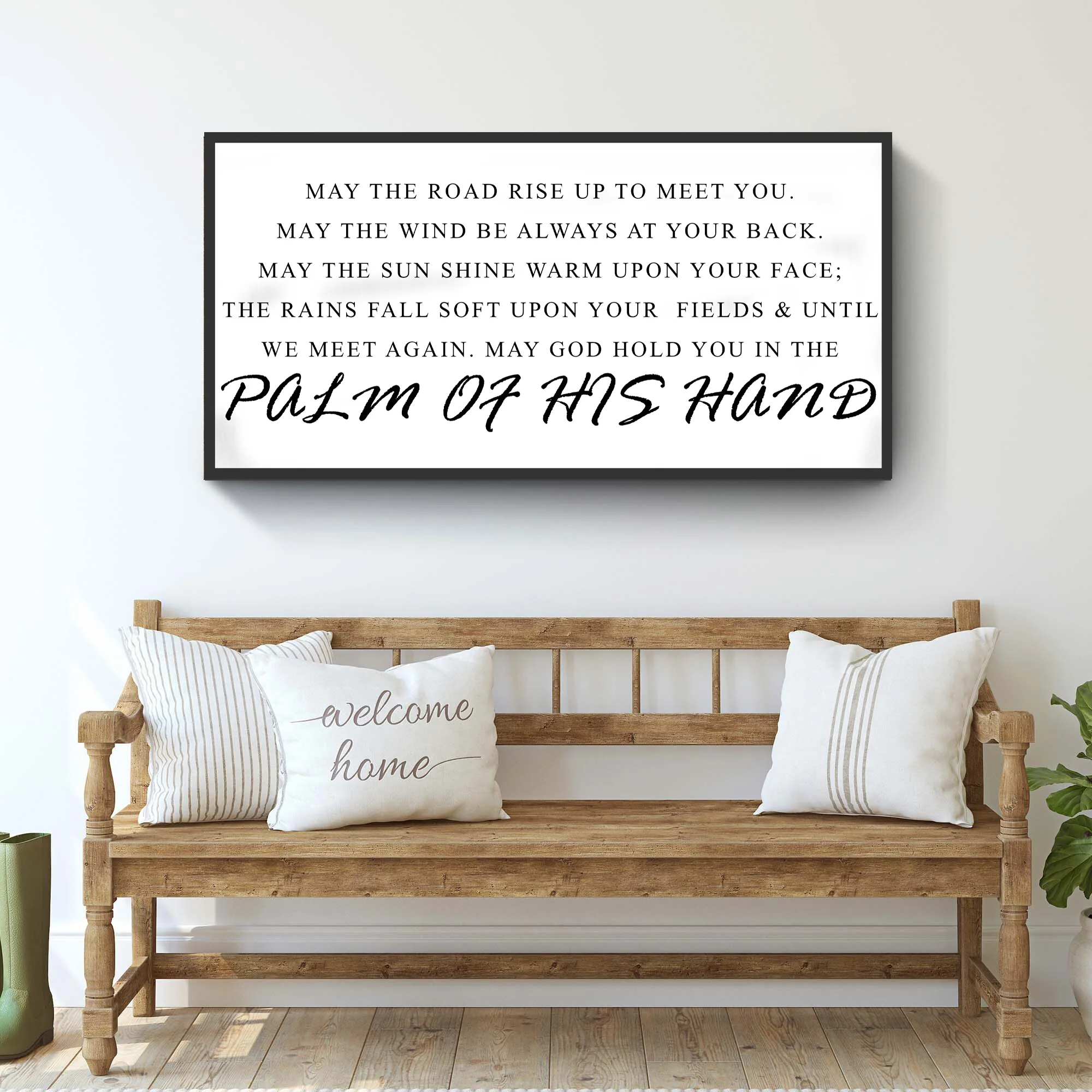 Irish Blessing Farmhouse Sign III - Image 3