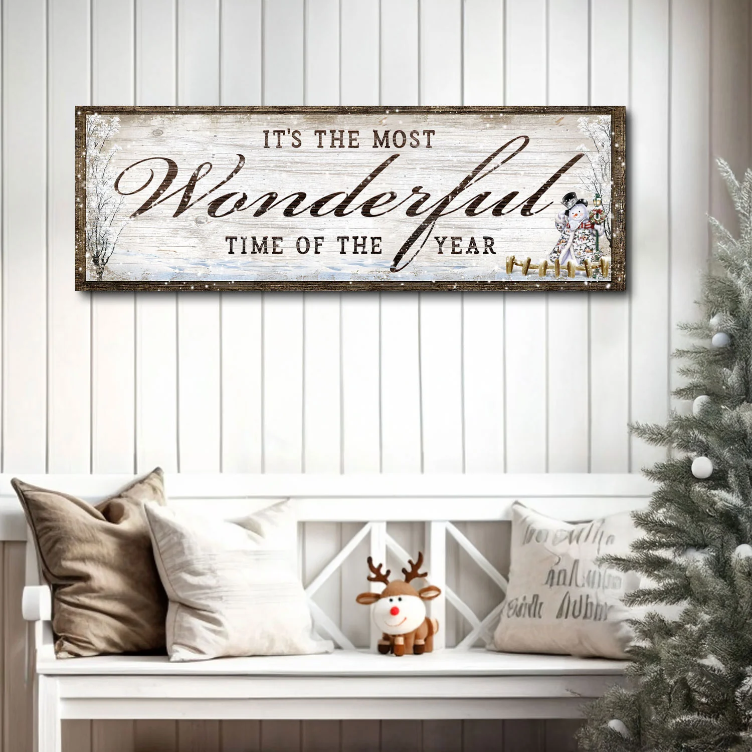 It's The Most Wonderful Time Of The Year Christmas Sign - Image 2